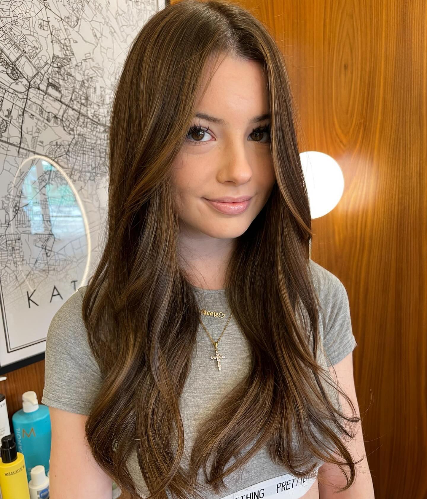 light summer hair color brunette Soft Layered Light Brunette With Natural Dimension