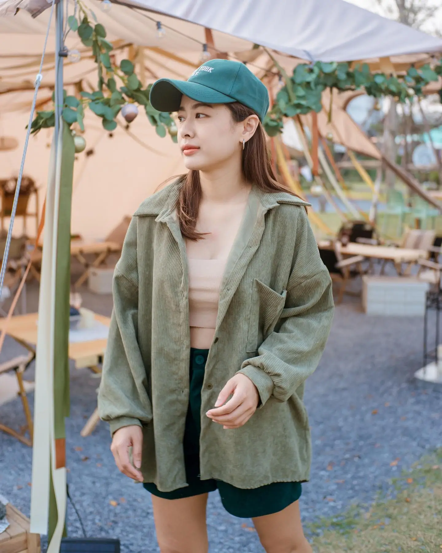 summer camping outfits for women 2026 Effortless Earthy Layers For A Relaxed Tent Morning