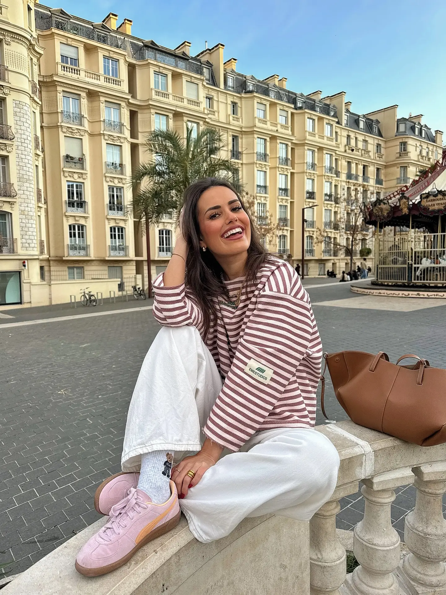 summer vacation outfits beach resort wear Soft Parisian Ease Meets Resort Street Style