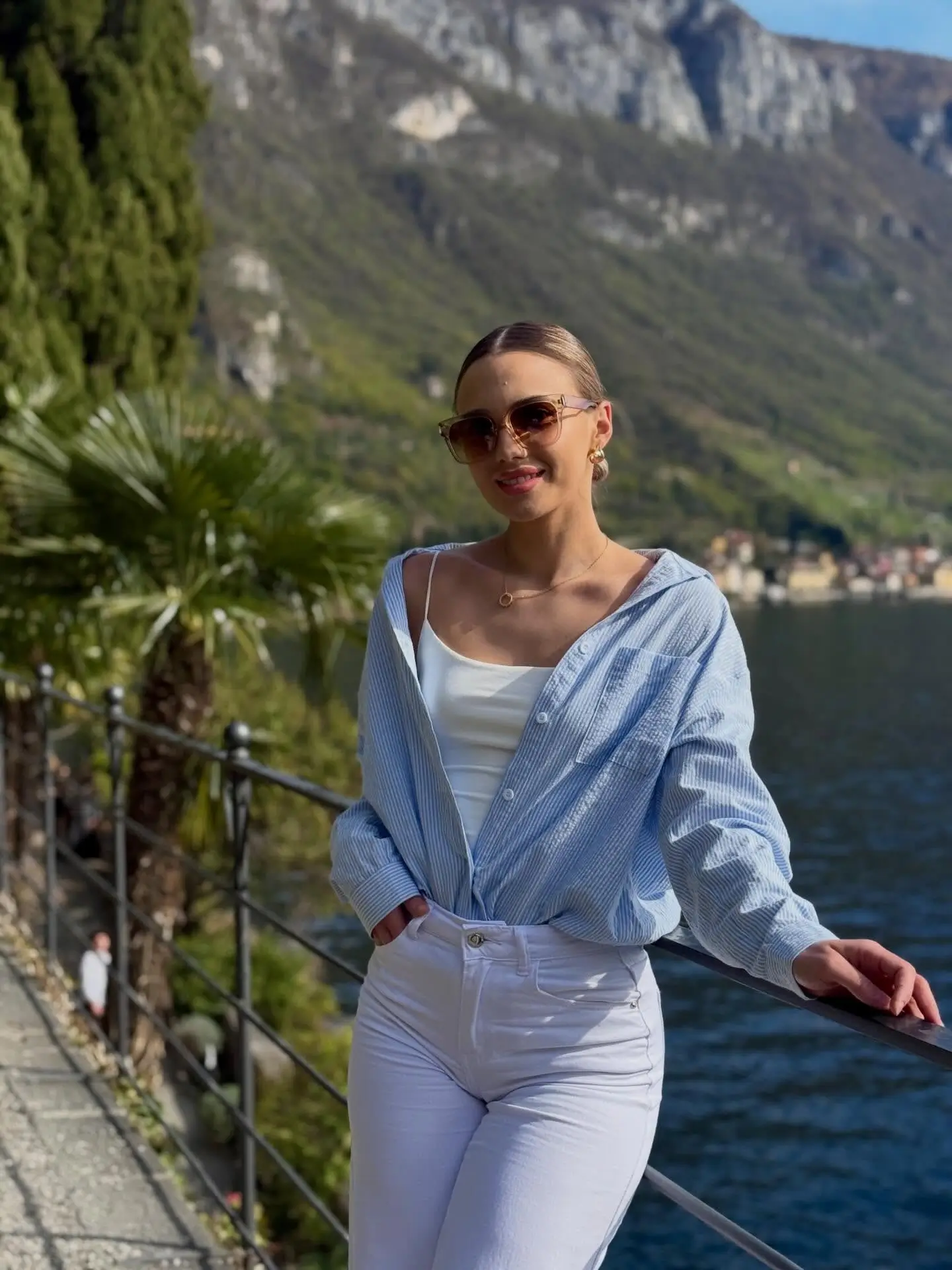 midsize outfits for women summer 2026 Light Layers And Soft Blue