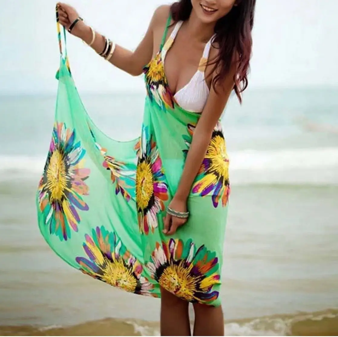 Summer Beach Outfit For Women 2026 Playful Sarong Styling for Beach Days
