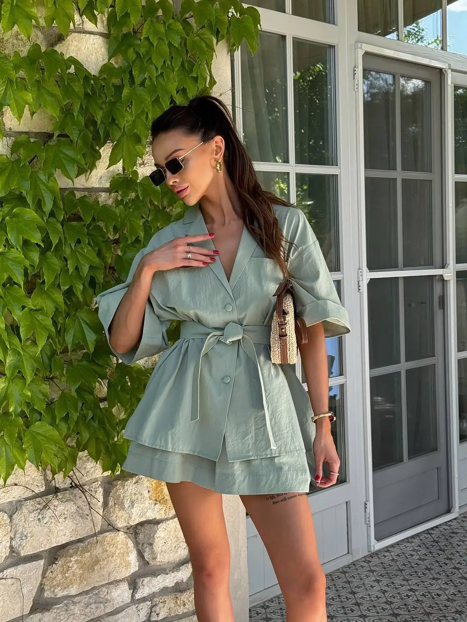 Summer Beach Outfit For Women 2026 Soft Linen Sets for Elevated Summer Evenings