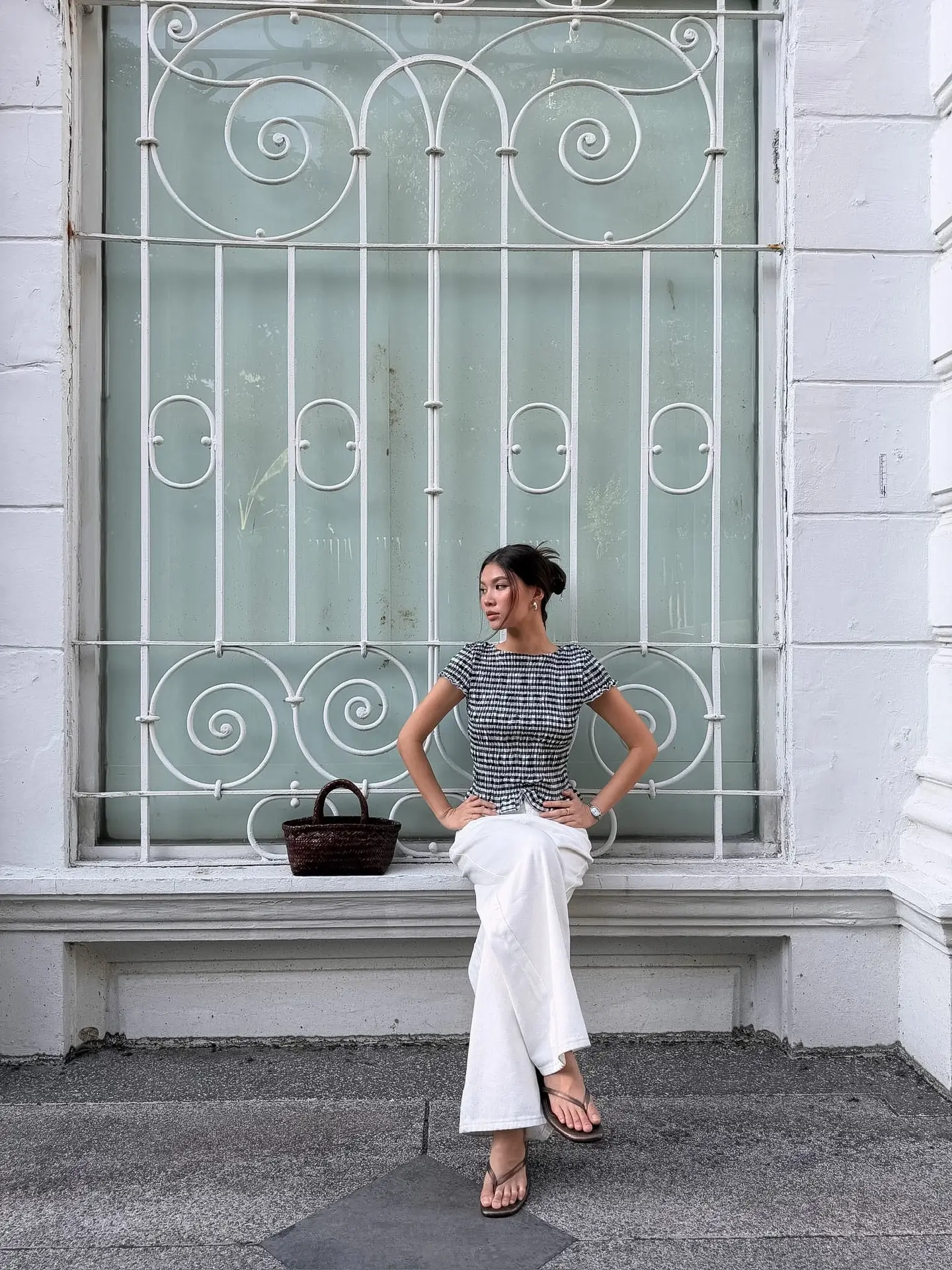 summer blouses for women 2026 Minimalist Fitted Blouse With Clean Lines And Modern Simplicity