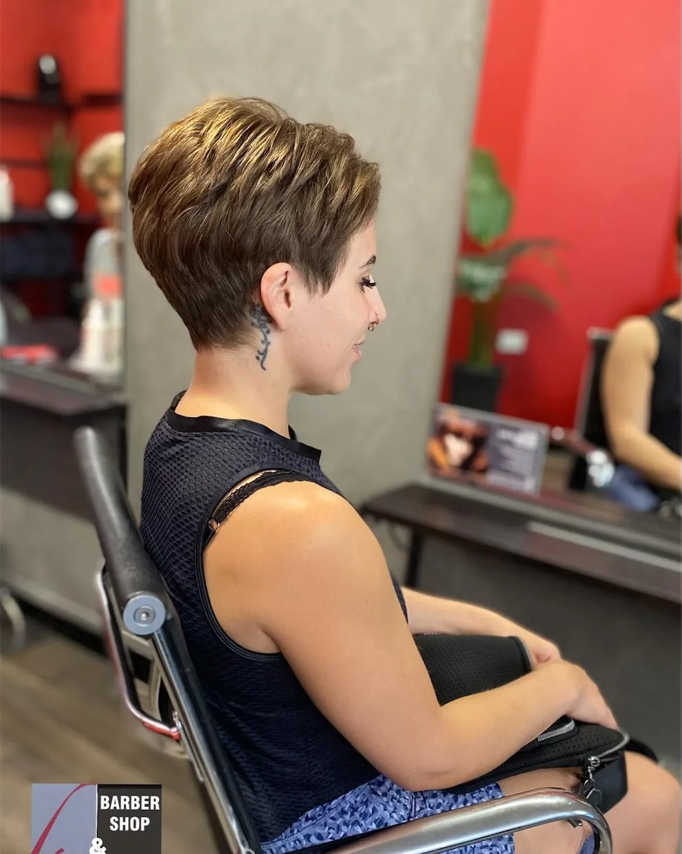 cropped summer pixie haircuts 2026 Structured Tapered Pixie With Clean Nape