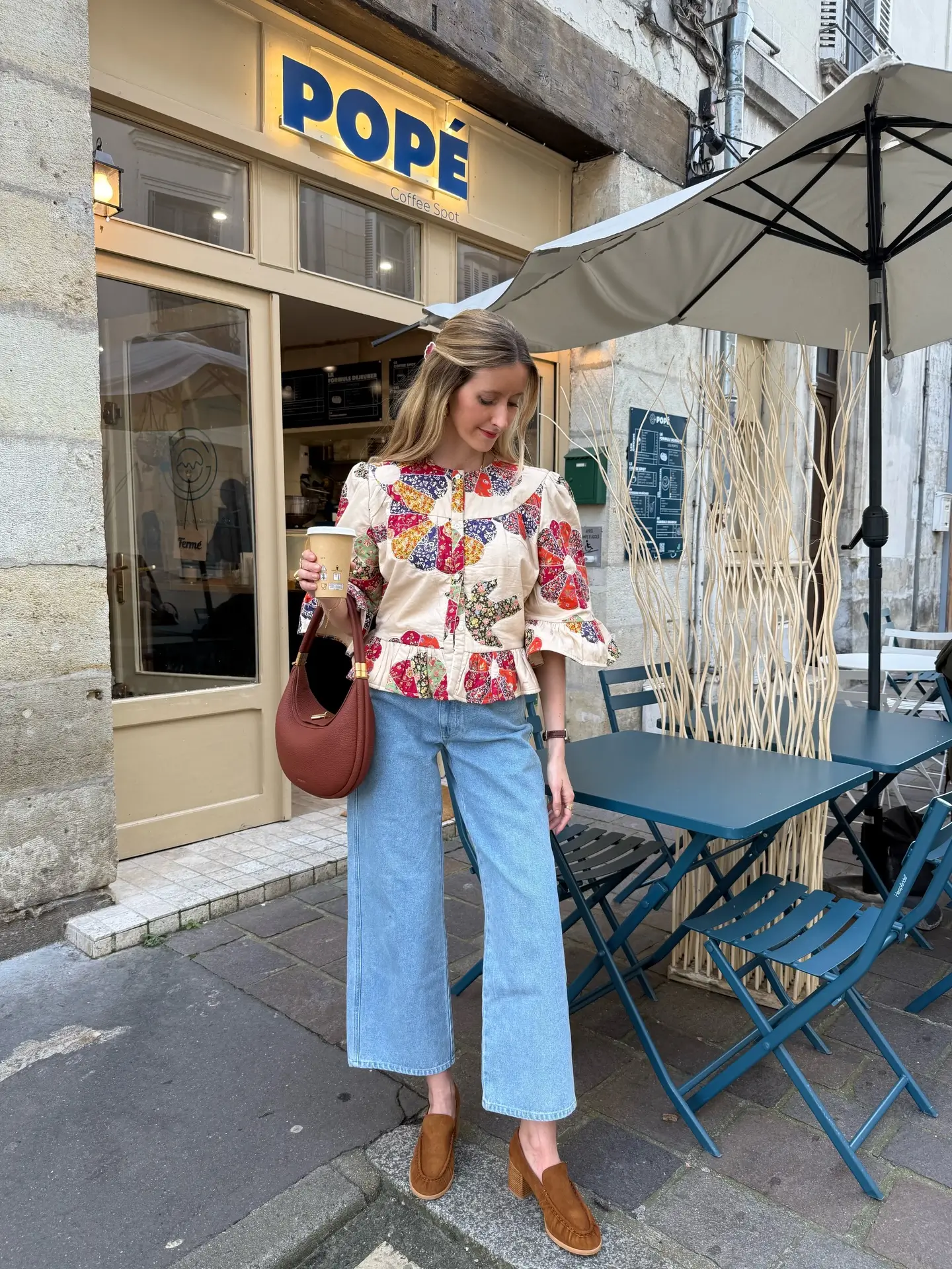 summer blouses for women 2026 Vintage Inspired Floral Blouse With Playful Structure