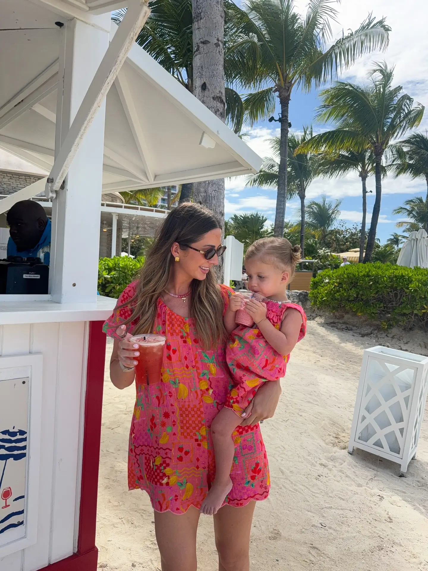 stylish mom outfits summer 2026 Bold Prints And Playful Resort Energy