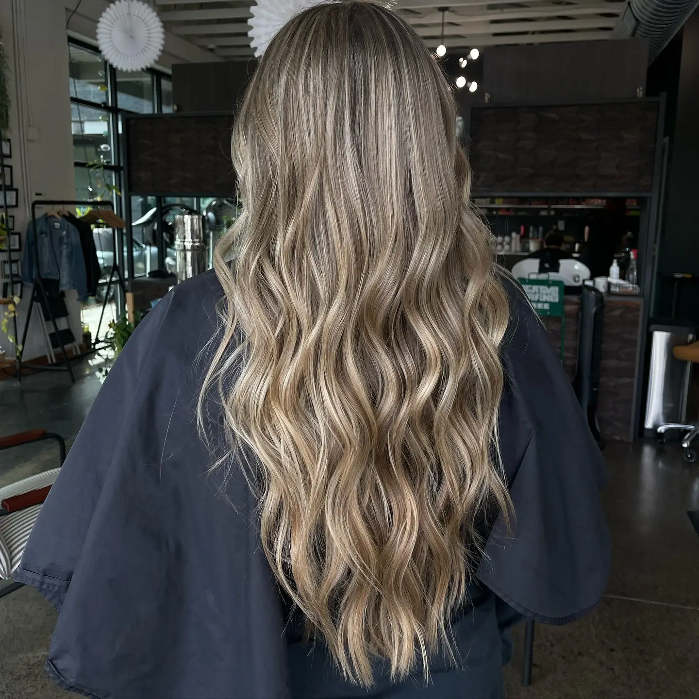 summer blonde hair color 2026 Cool Dimensional Champagne Blonde With Effortless Length