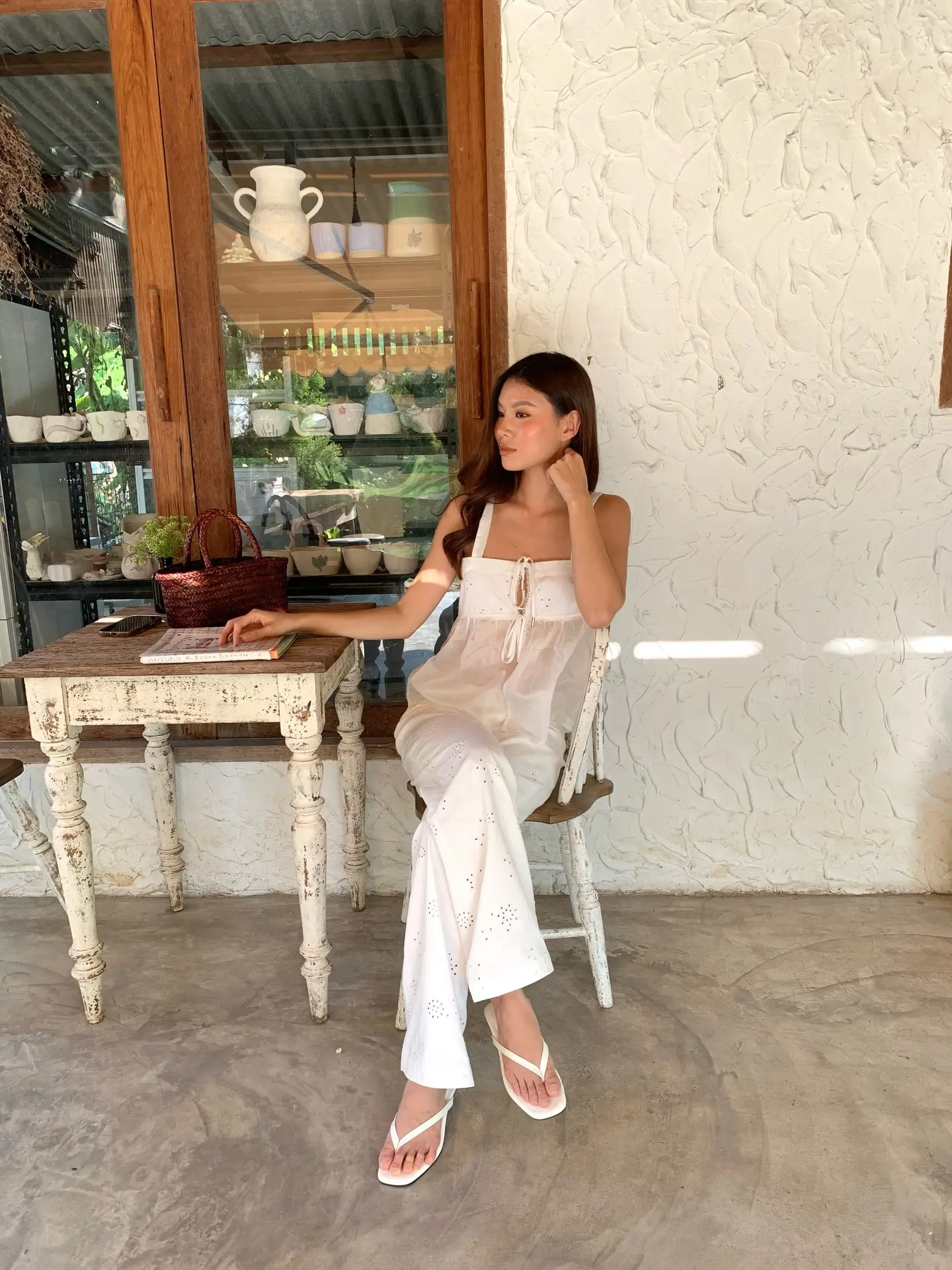 hot summer outfits 2026 Soft White Minimalism That Feels Like Air