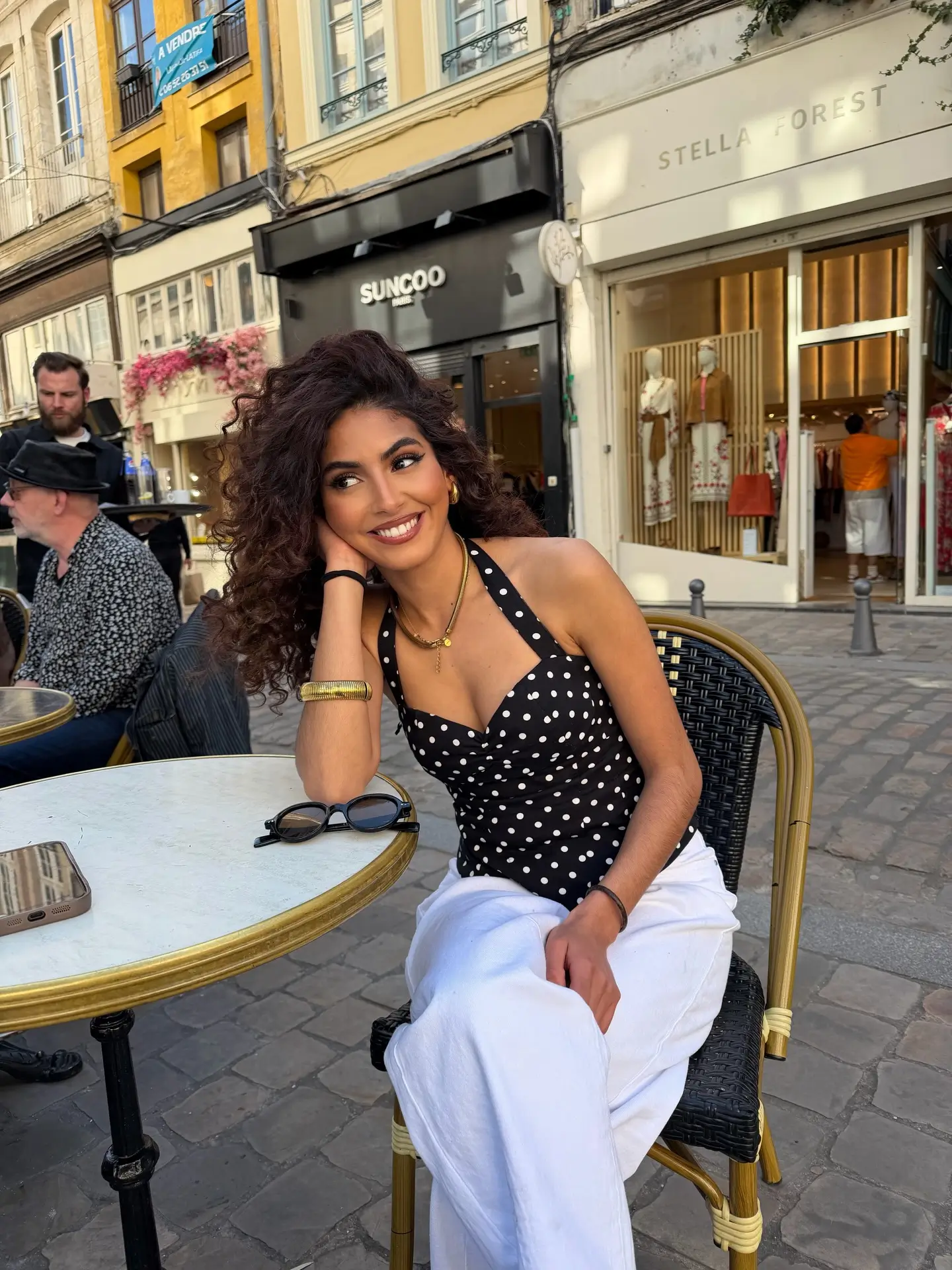 summer sleeveless tops for women 2026 Playful Polka Dot Charm With A Feminine Twist