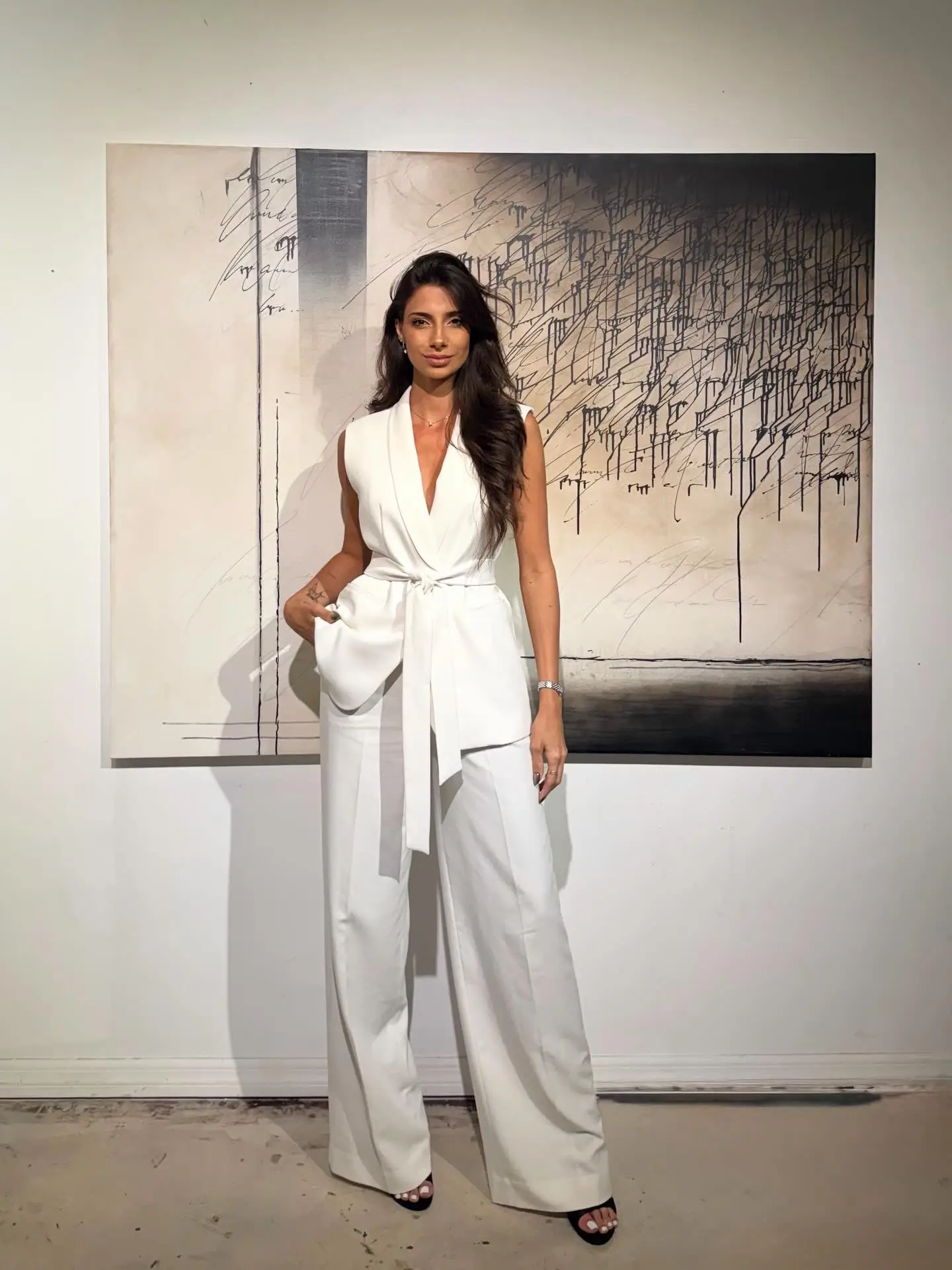 summer set outfits for women 2026 Modern White Tailoring With Soft Power Energy