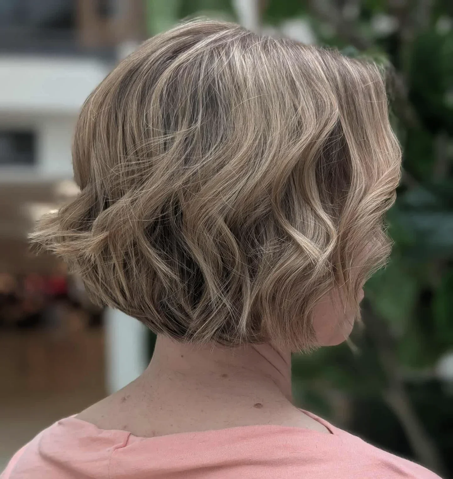 natural summer haircuts for women over 30 2026 Textured Short Bob With Natural Volume