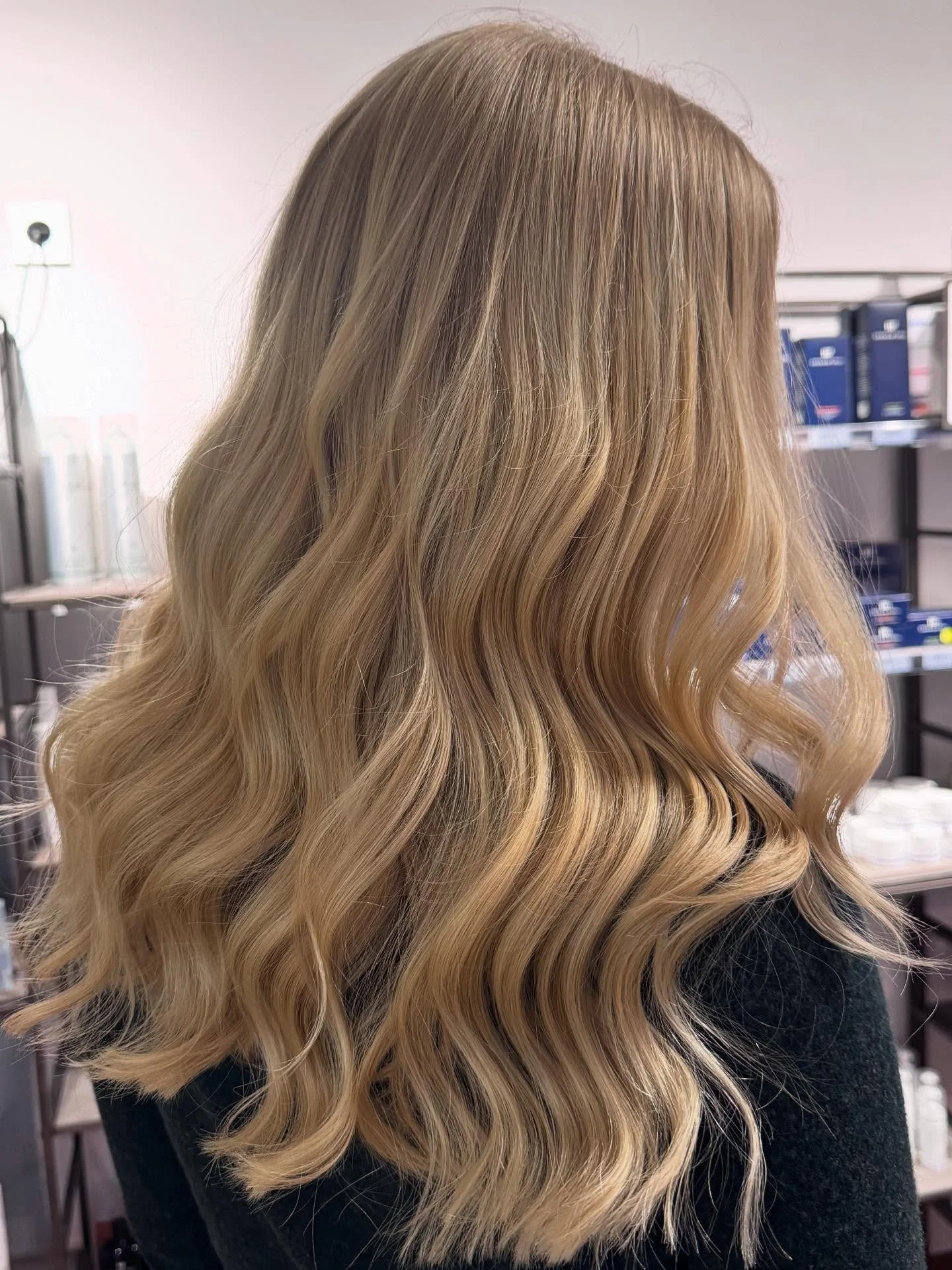 champagne summer hair color for light skin 2026 Warm Champagne Balayage With Golden Flow
