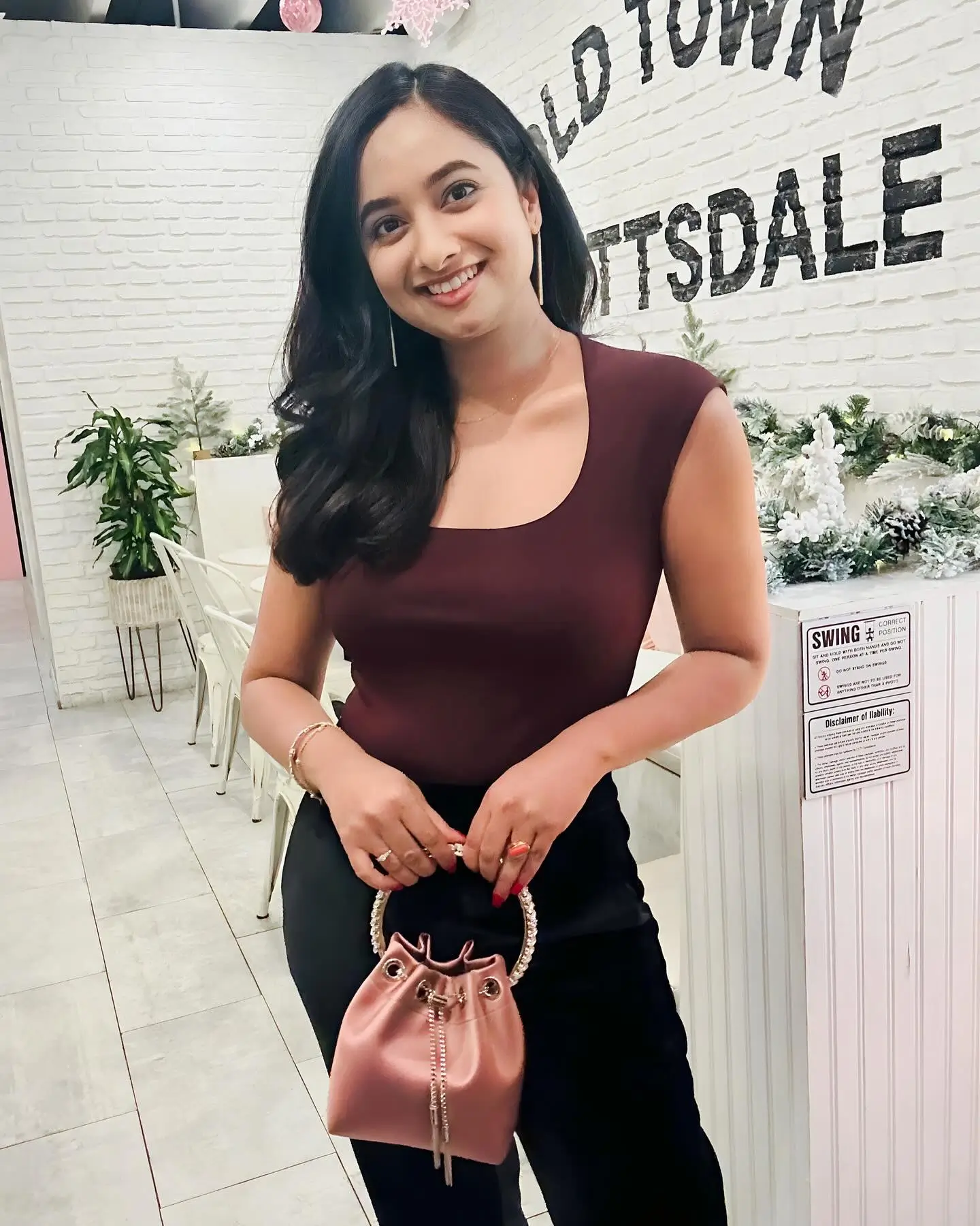 summer bodysuit outfits for women 2026 Soft Elegance In A Deep Brown Minimal Bodysuit Look