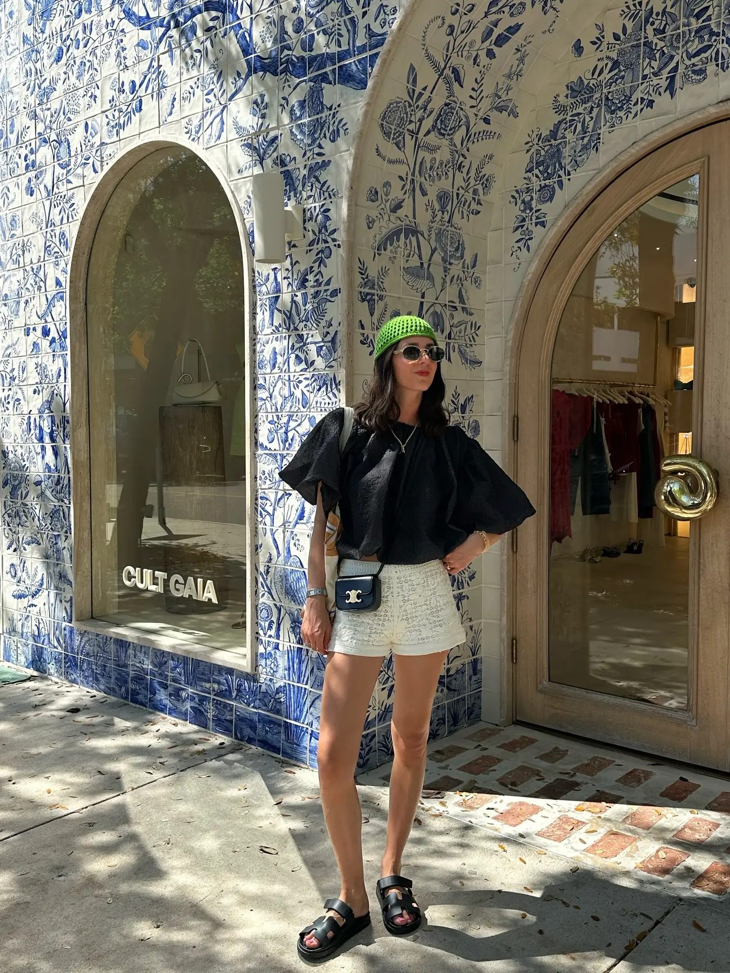 casual summer t-shirt outfit for women 2026 Statement Black Tee And White Shorts With Bold Contrast