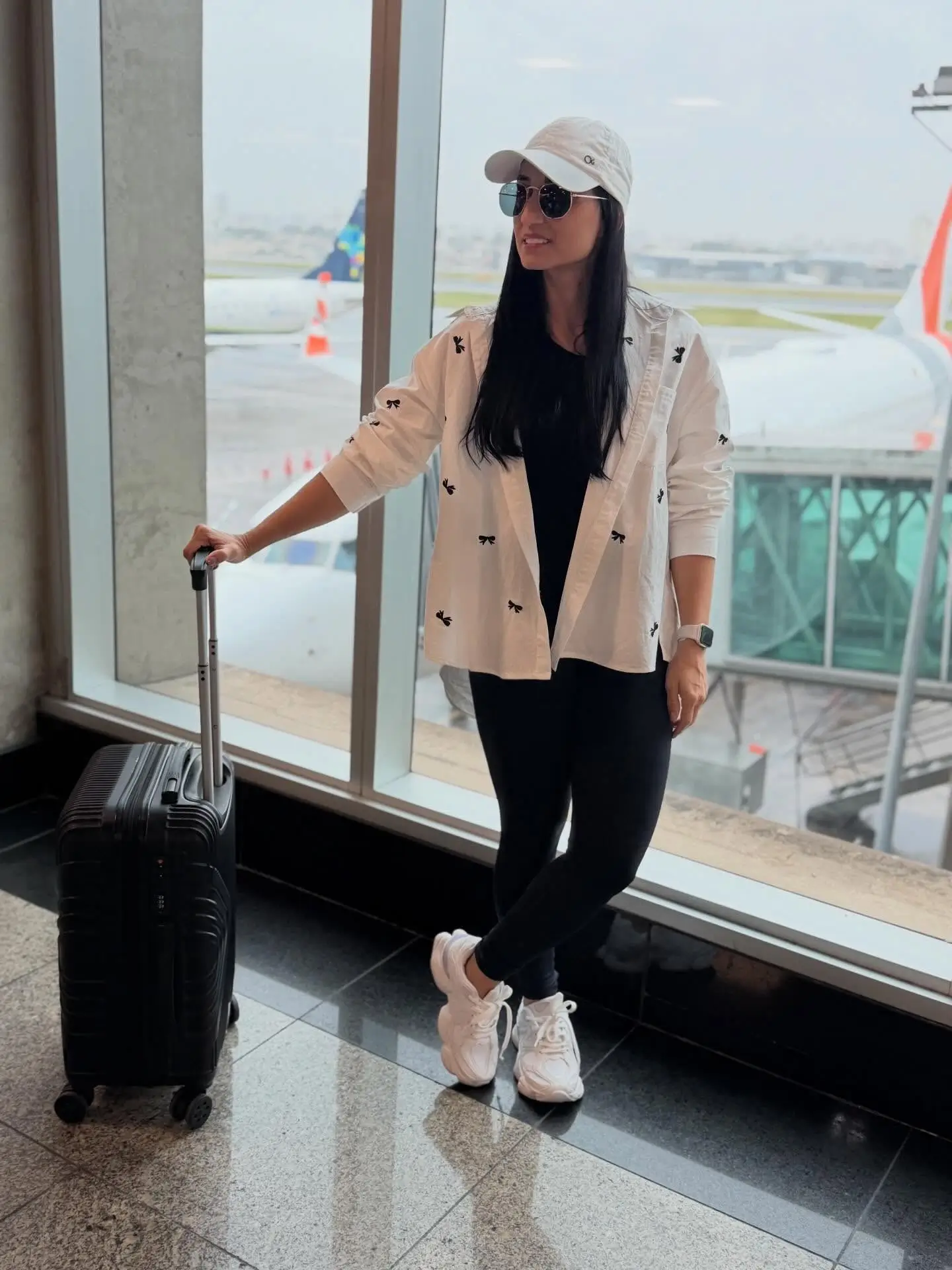comfy airport outfits summer 2026 Light Layering With Subtle Details