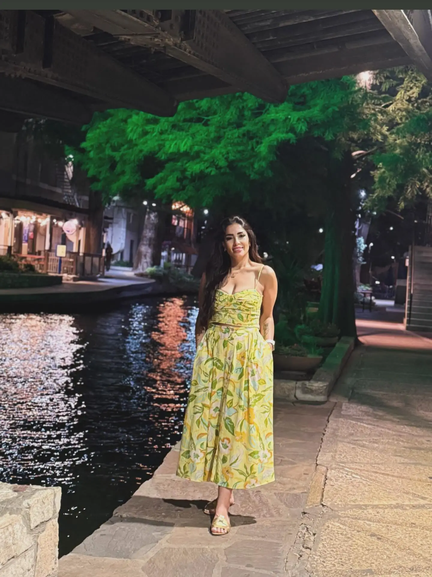 summer clothes for women 2026 Fresh Floral Set For Warm Summer Nights