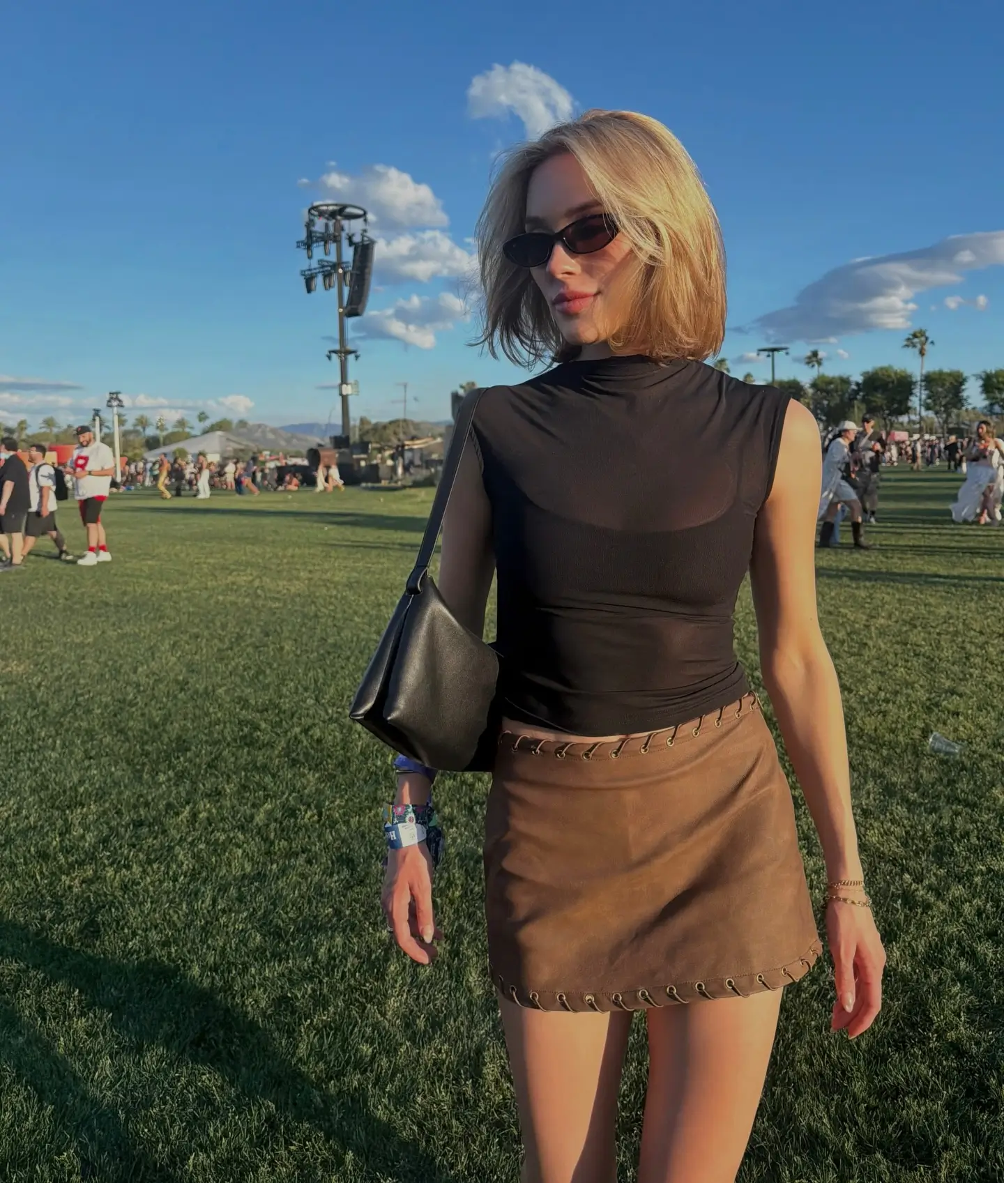 summer rave outfit for women 2026 Modern Black And Brown Minimal Contrast