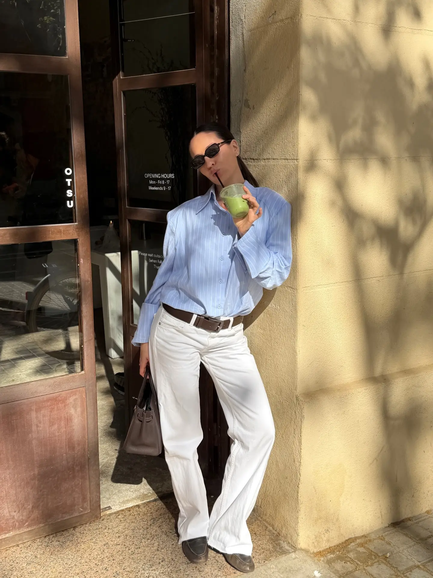 summer work outfits for the office 2026 Light Blue Shirt And Easy Summer Layers