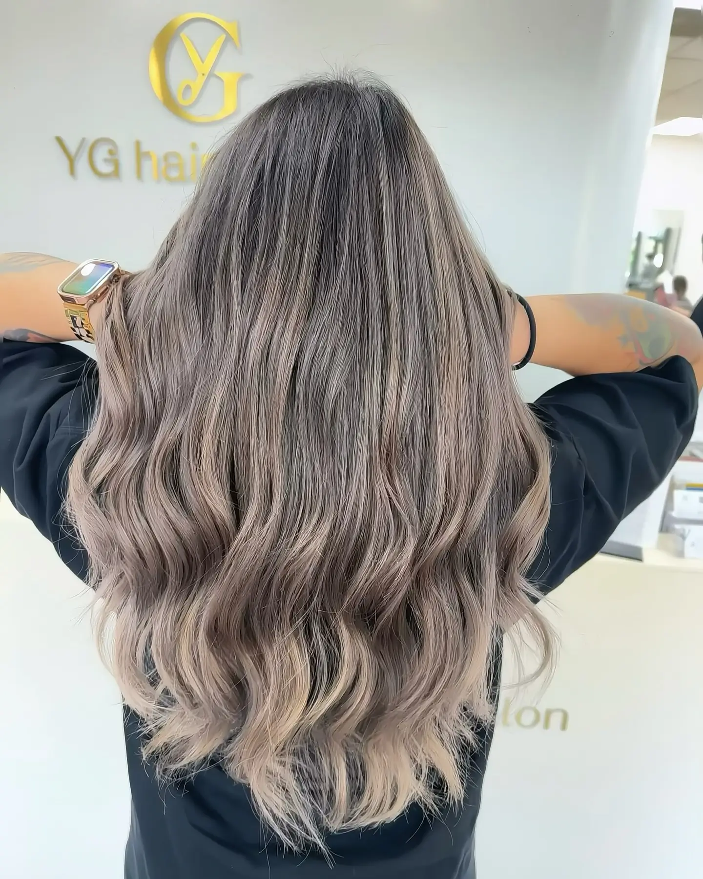 smoky summer mushroom brown hair color 2026 Long Smoky Mushroom Brown Balayage With Lightened Ends