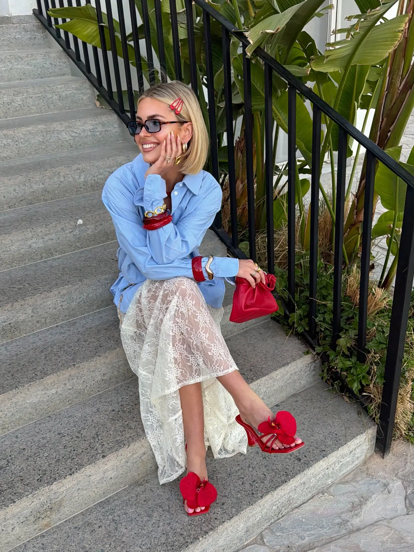 summer fashion outfits for women 2026 Romantic Textures And Color Accents In Everyday Styling