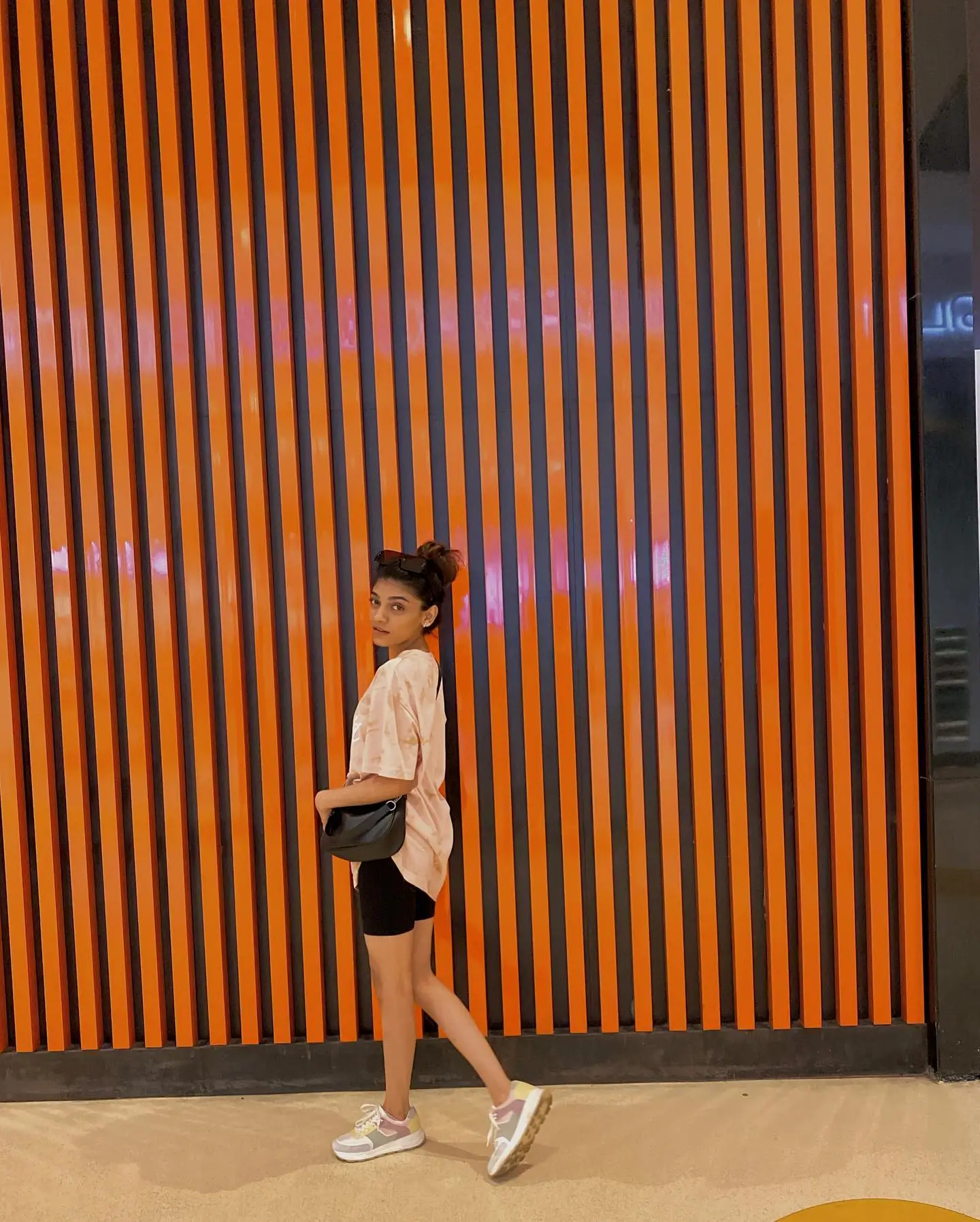 biker shorts outfits summer 2026 Minimal Black And Soft Casual Layers