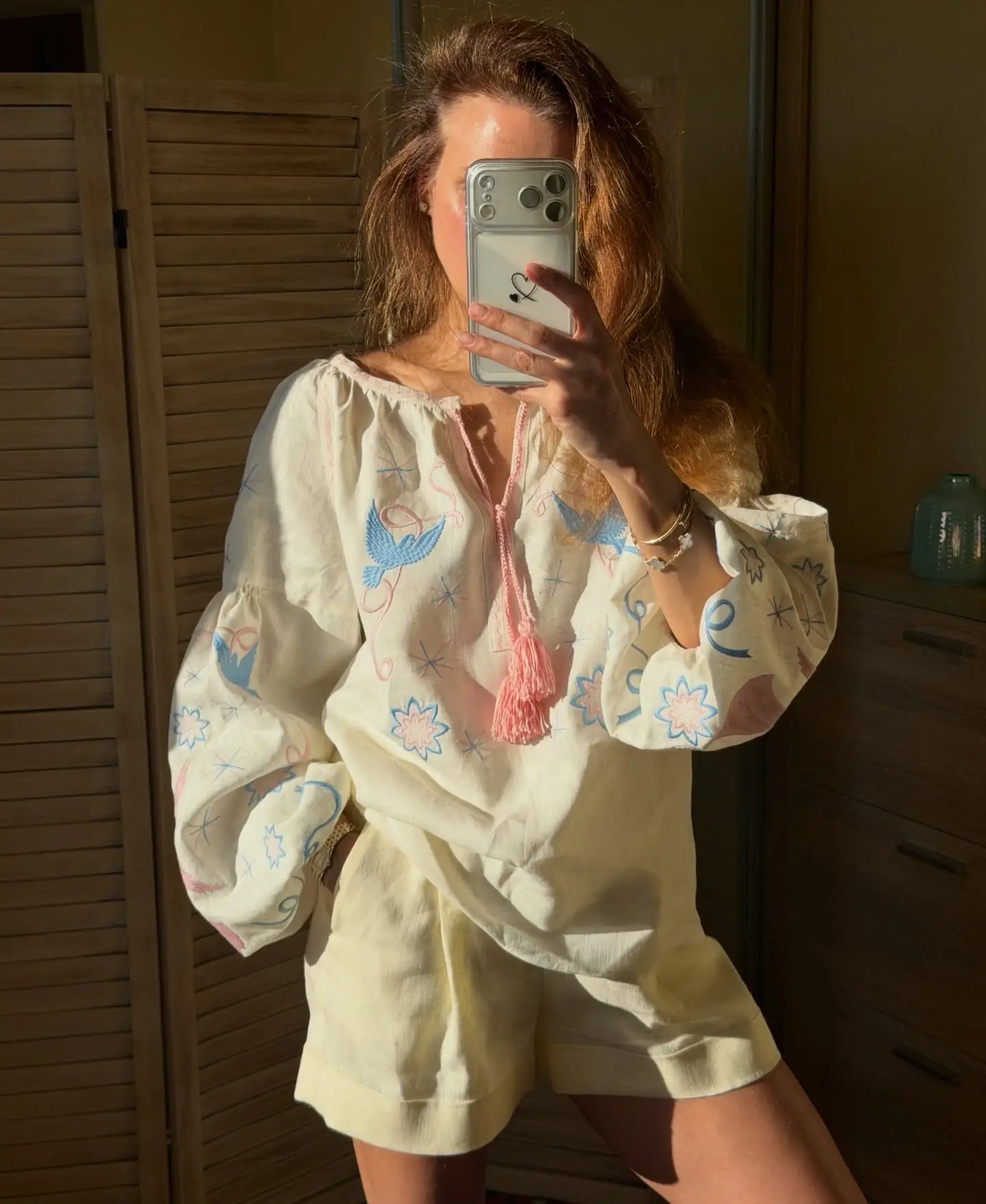 summer blouses for women 2026 Vintage-Inspired Neutrals With Everyday Charm