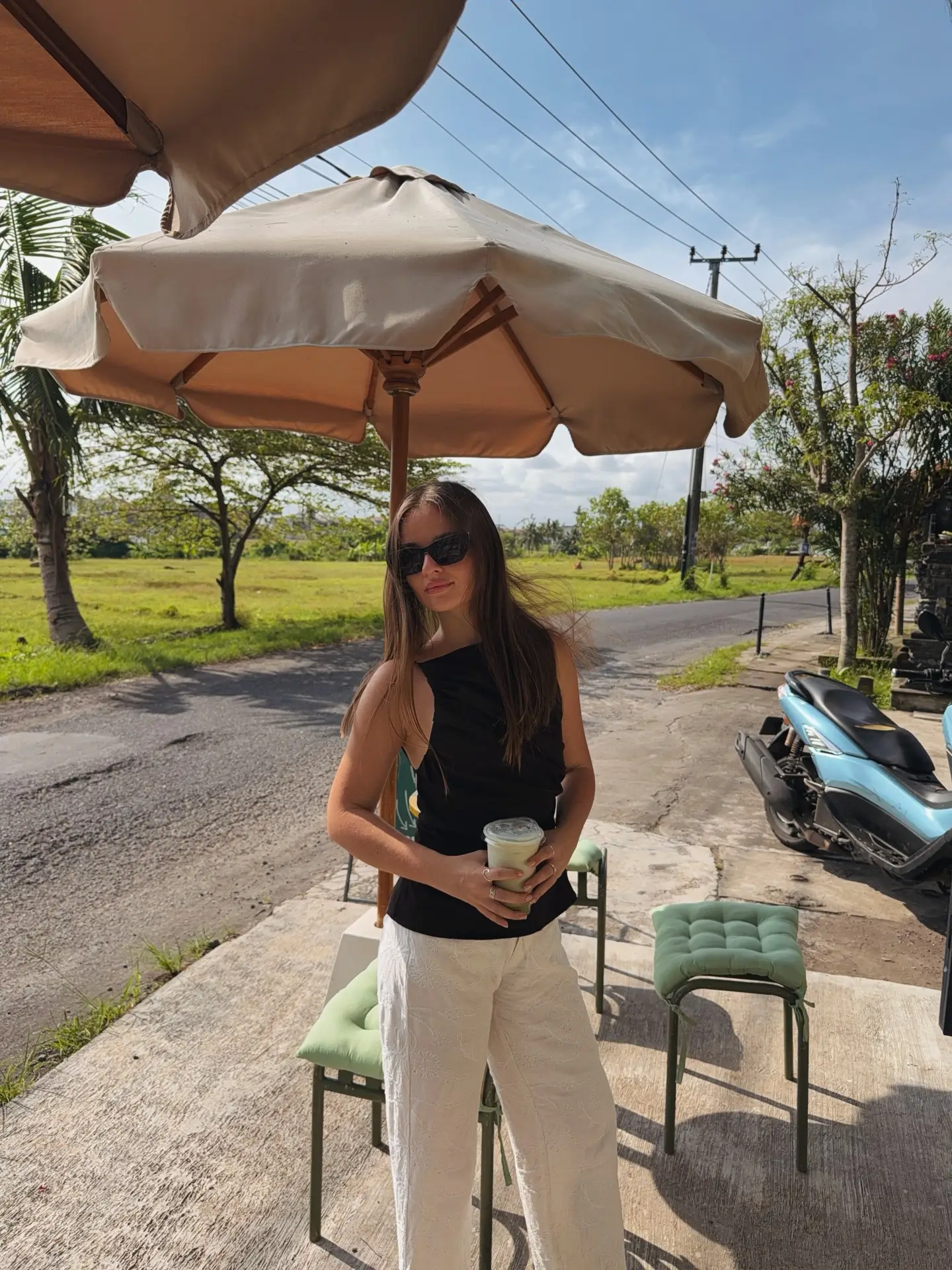 summer sleeveless tops for women 2026 Minimal Black And Linen Trousers For Quiet Luxury Days