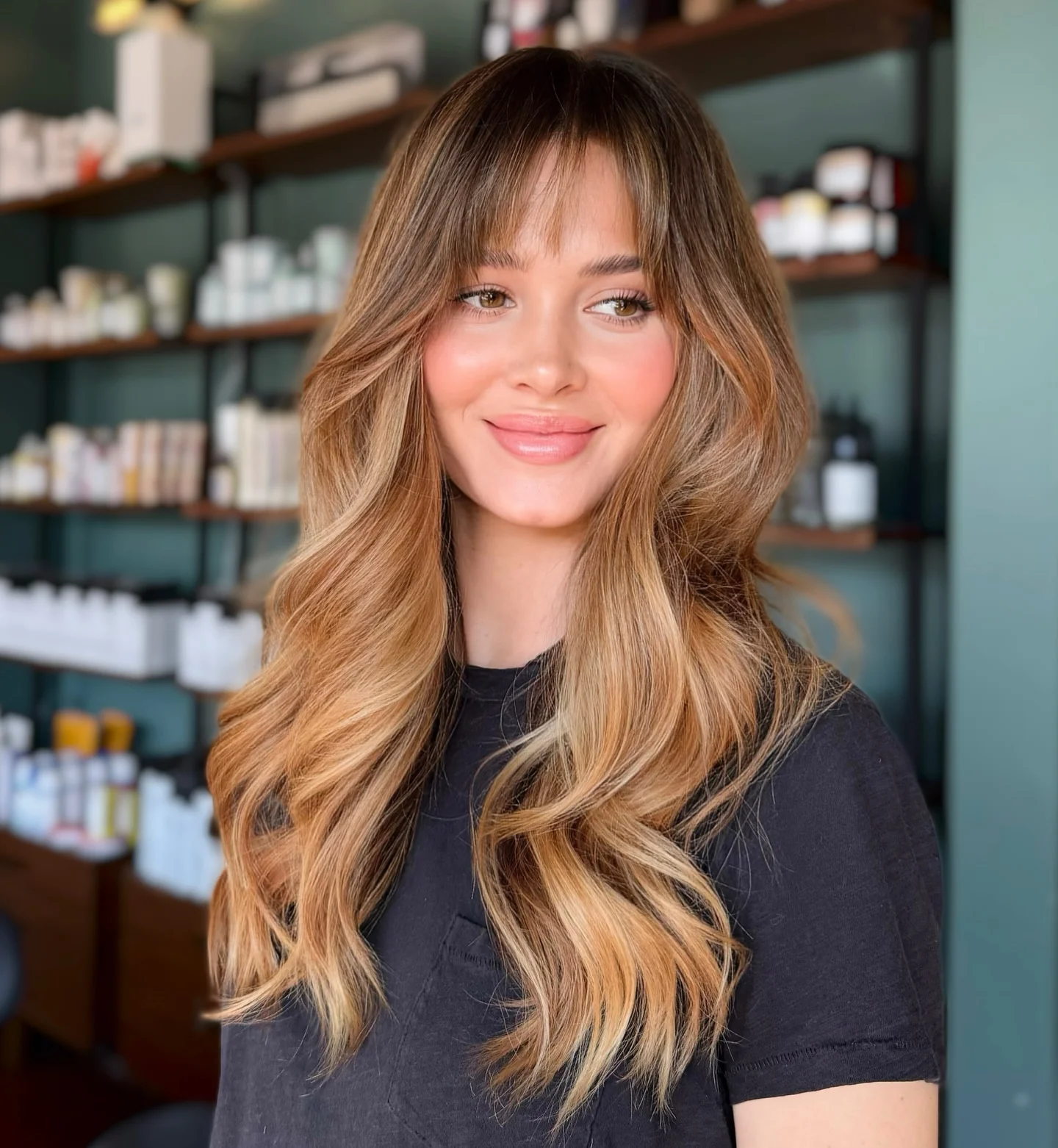airy summer haircuts with bangs 2026 Airy Long Layers With Wispy Fringe