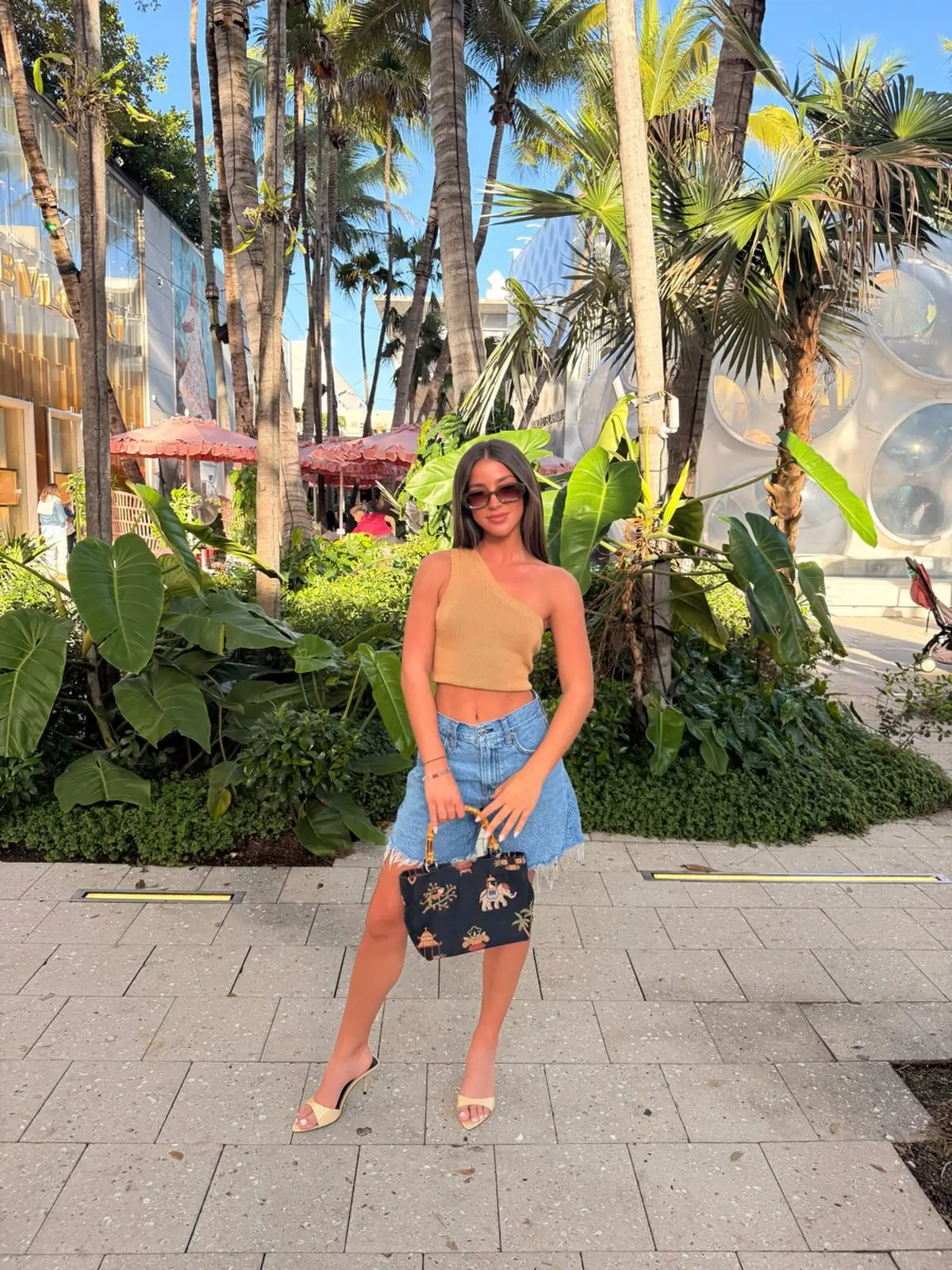 short outfits for women summer 2026 Warm Neutrals And Denim For That Effortless Summer Glow