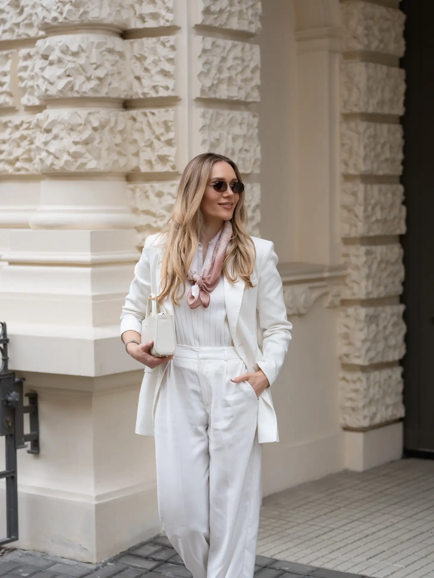 summer work outfits for the office 2026 Monochrome Lightness For Heatwave Days