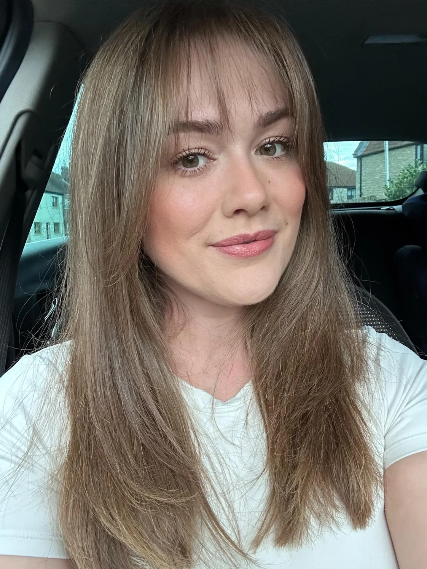 airy summer haircuts with bangs 2026 Natural Straight Cut With Light Summer Bangs