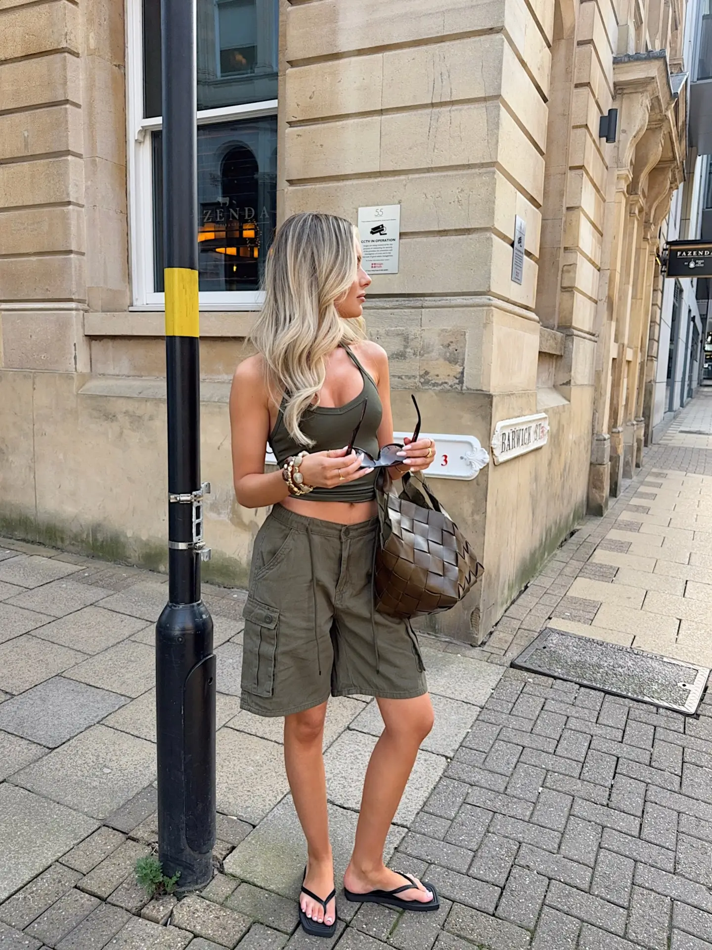 summer clothes for women 2026 Minimalist Olive Set With Elevated Street Style Energy