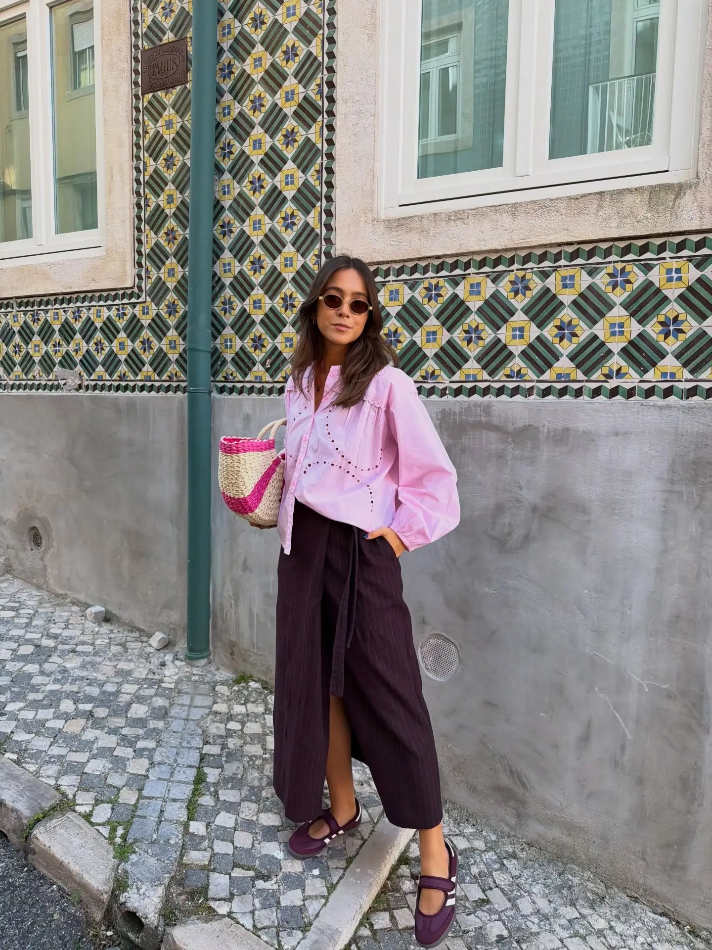 summer fashion outfits for women 2026 Modern Preppy With A Playful Color Twist