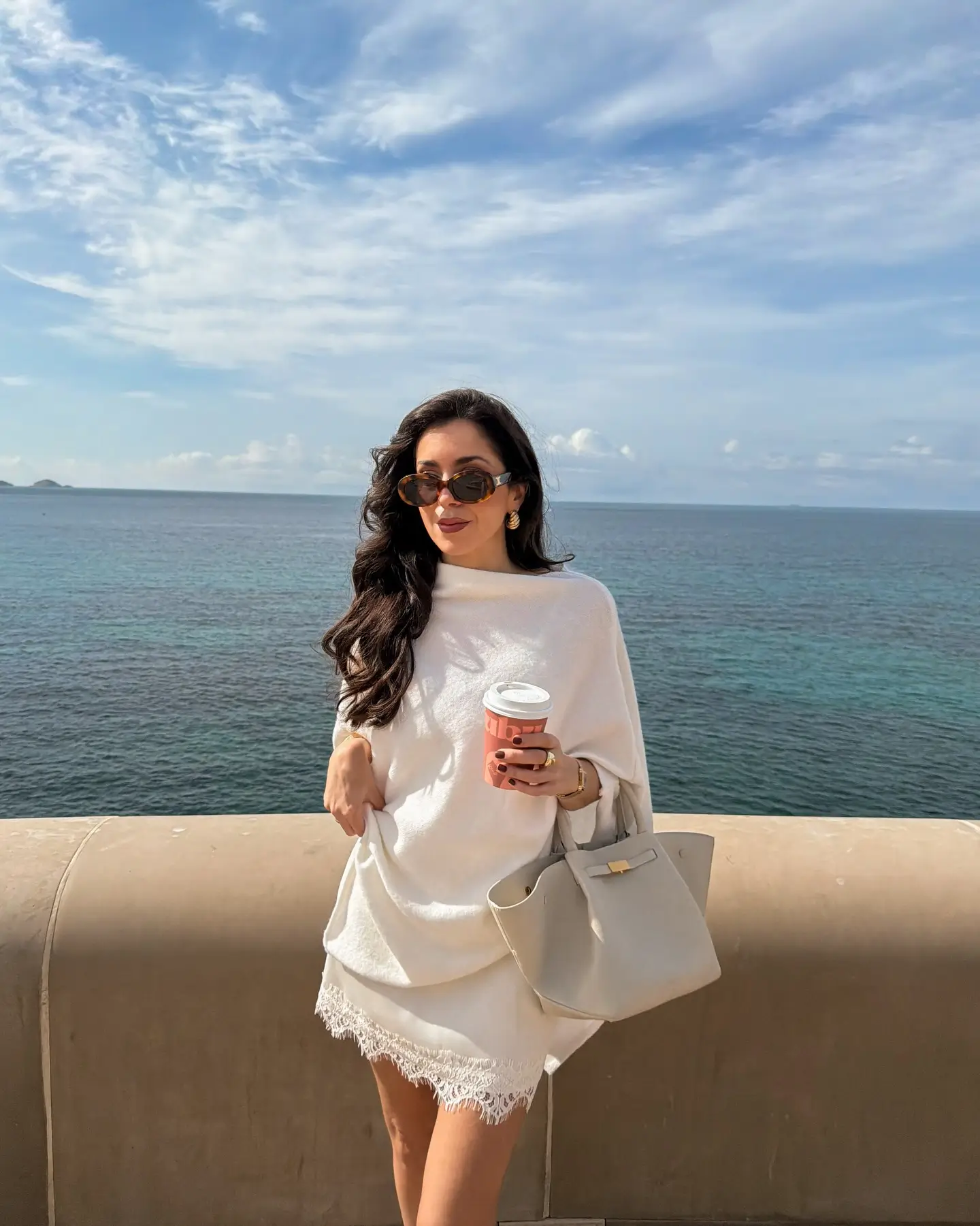 summer old money outfit for women 2026 Coastal Knit And Barely-There Summer Femininity