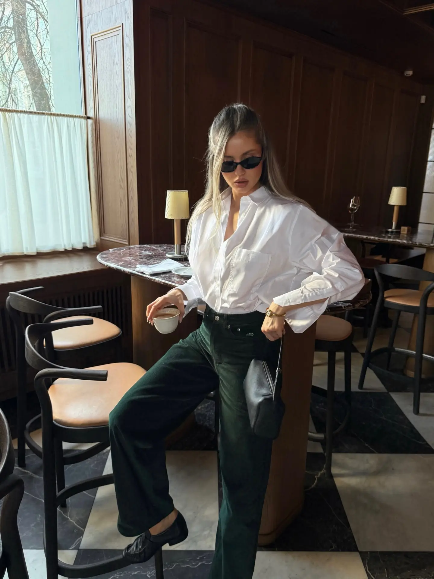 summer work outfits for the office 2026 The Effortless Shirt And Tailored Trousers Combo