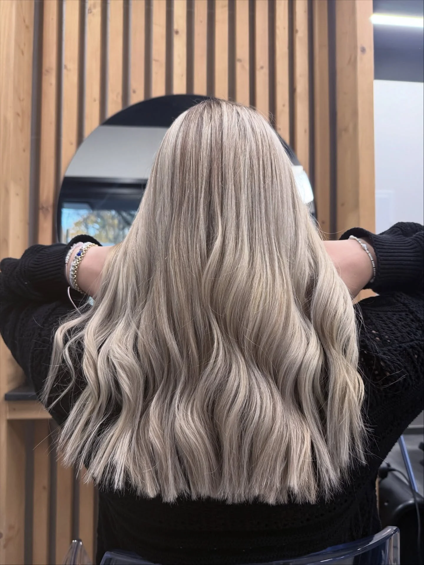 bright summer ash blonde hair color 2026 Airy Cool Length With Feathered Ends