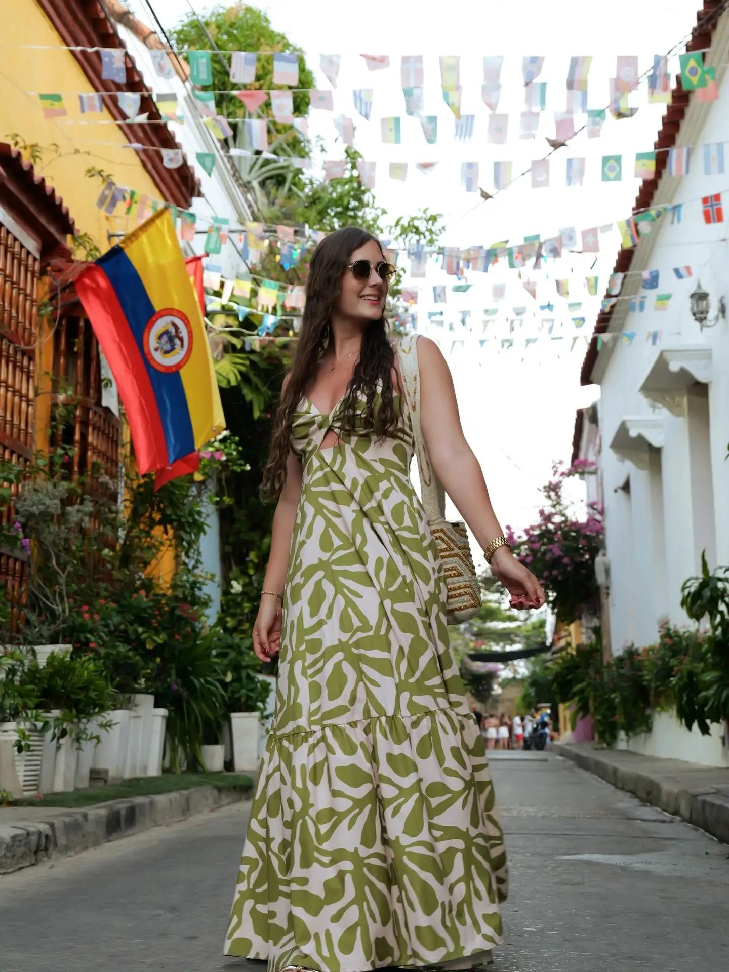 hot summer outfits 2026 Tropical Flow Maxi Dresses That Breathe With You