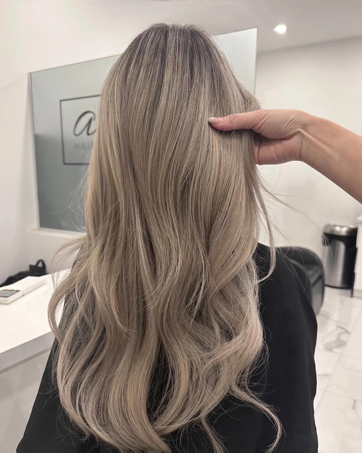 bright summer ash blonde hair color 2026 Dimensional Layers With Soft Balayage Flow