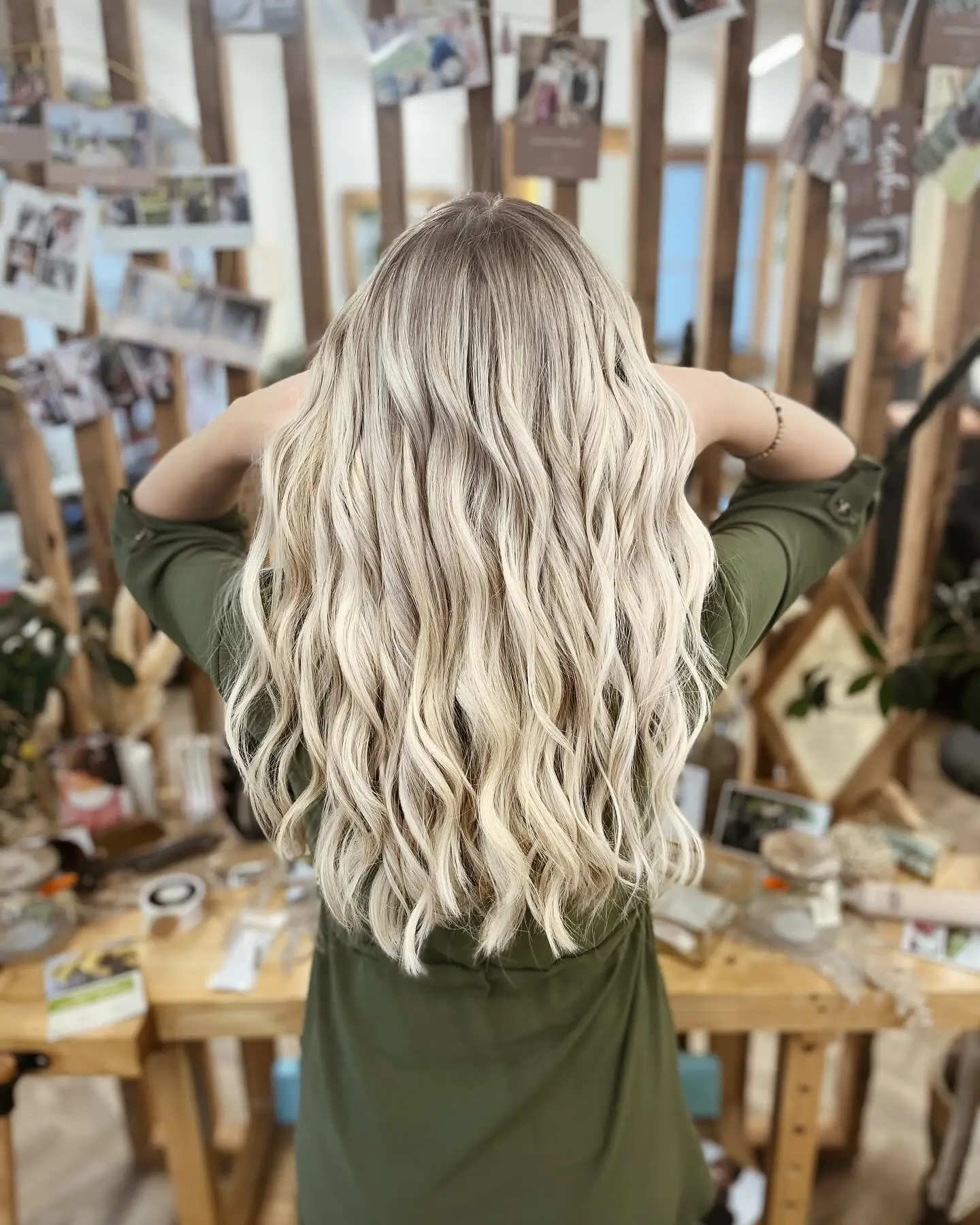 summer blonde hair color 2026 Light Champagne Blonde With Airy Beach Texture