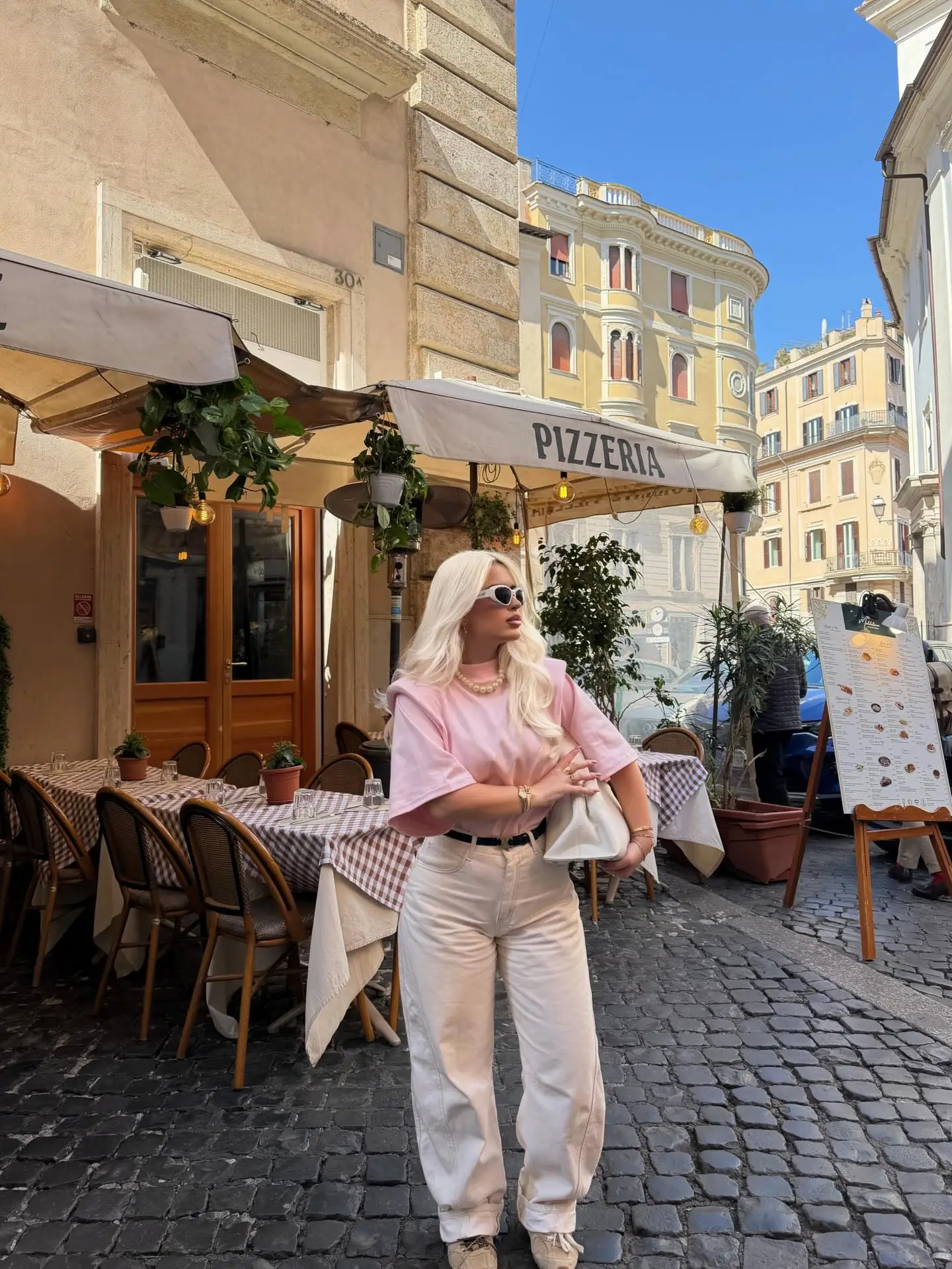 midsize outfits for women summer 2026 Soft Pink And Cream - The New Casual Luxury