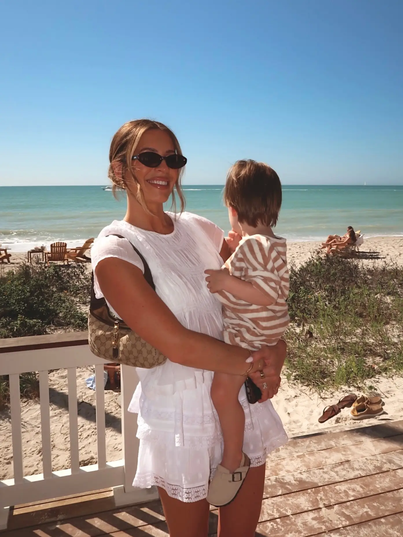 stylish mom outfits summer 2026 Light Cotton Dresses And Beachside Ease