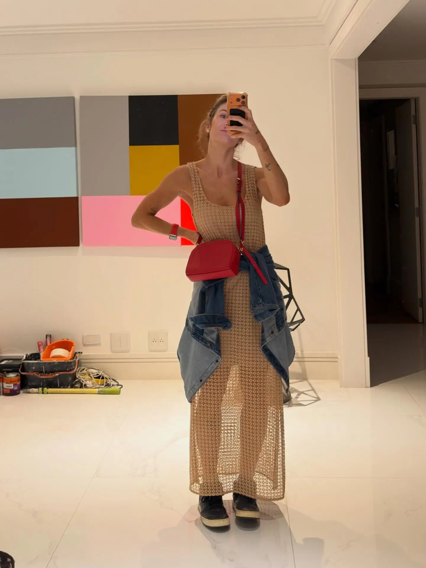 summer fashion outfits for women 2026 Sheer Layers And Denim The Quiet Statement Combo