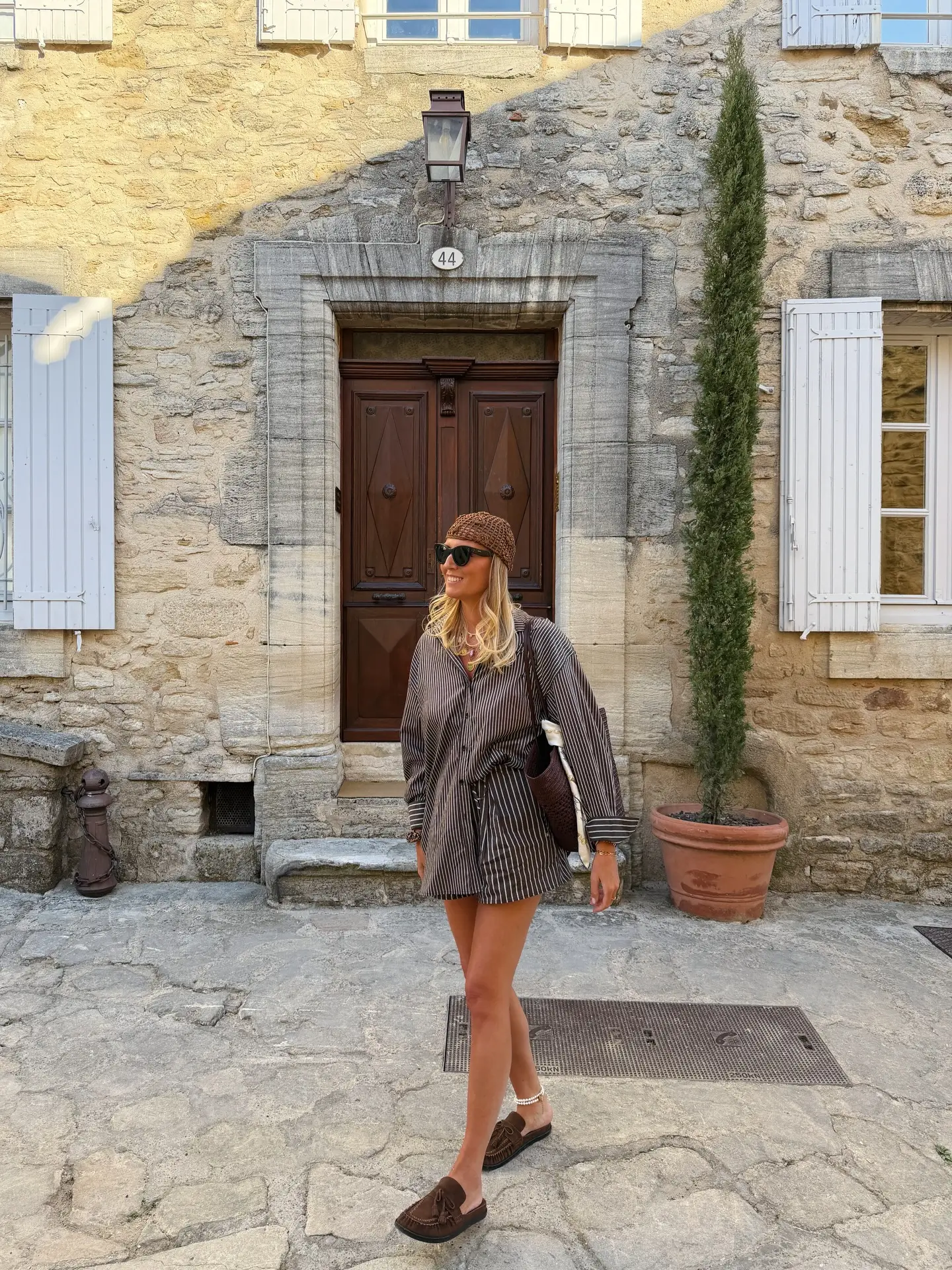 summer vacation resort outfits 2026 Relaxed Striped Sets With European Summer Energy