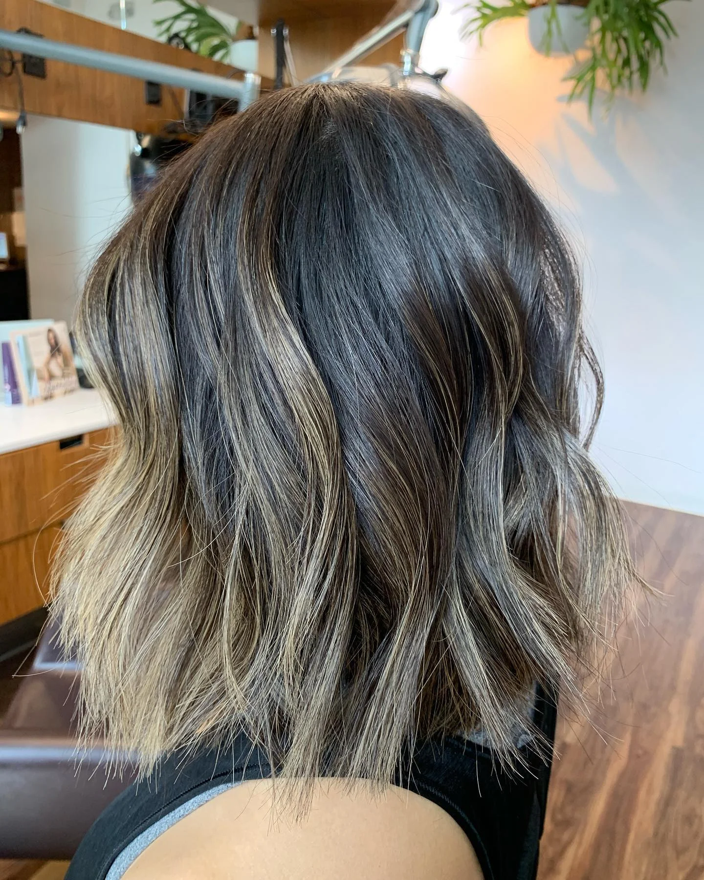 stylish summer lob haircut 2026 Dimensional Ash Brown Textured Lob