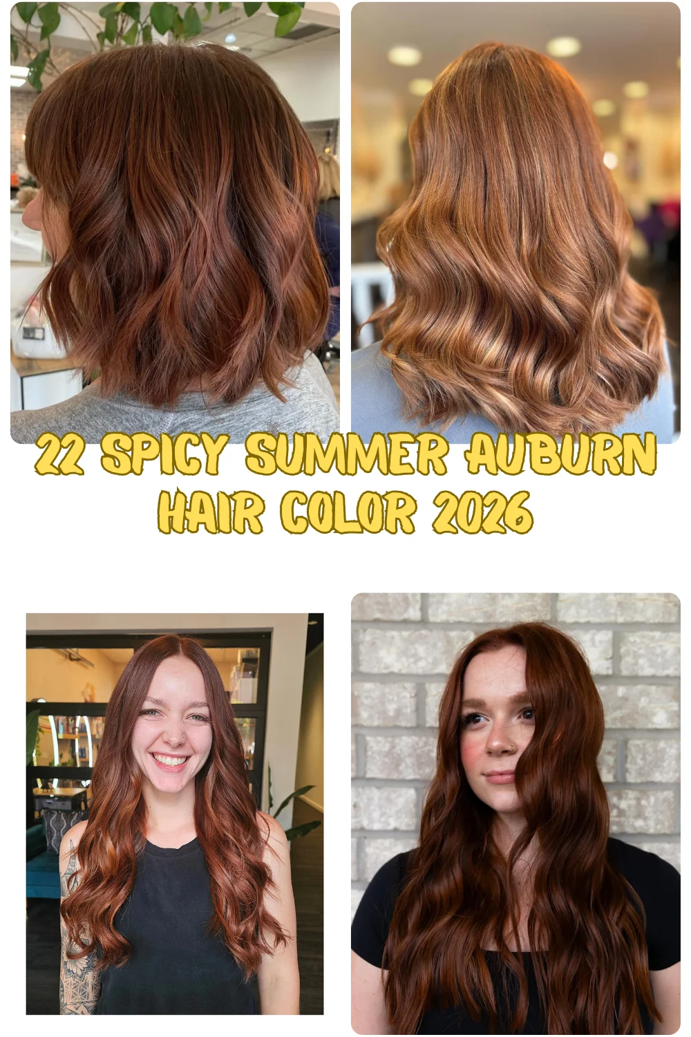 22 Spicy Summer Auburn Hair Color 2026 Ideas You’ll Actually Want To Try