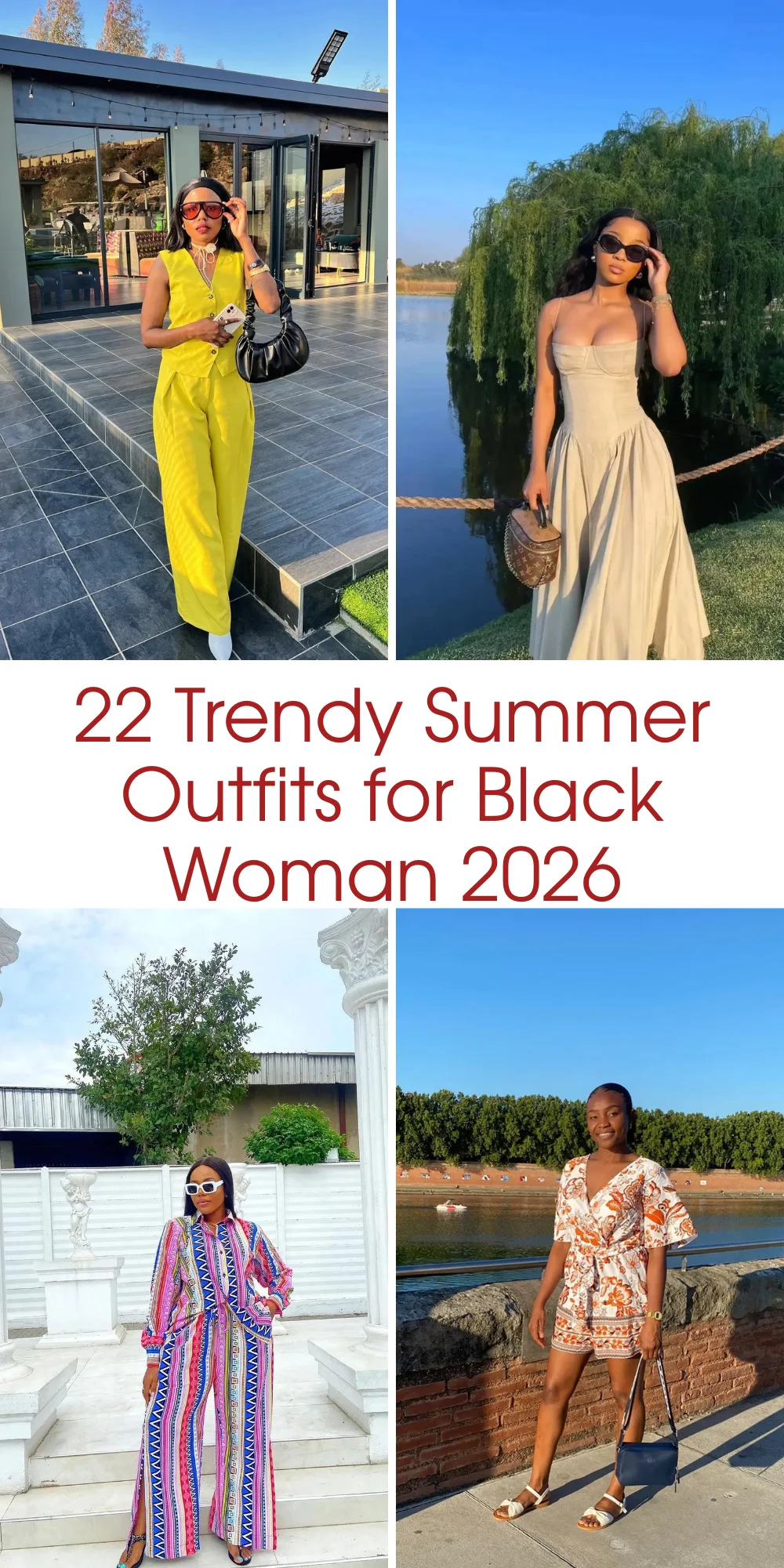 22 Trendy Summer Outfits For Black Woman 2026 - Effortless Looks To Try Now