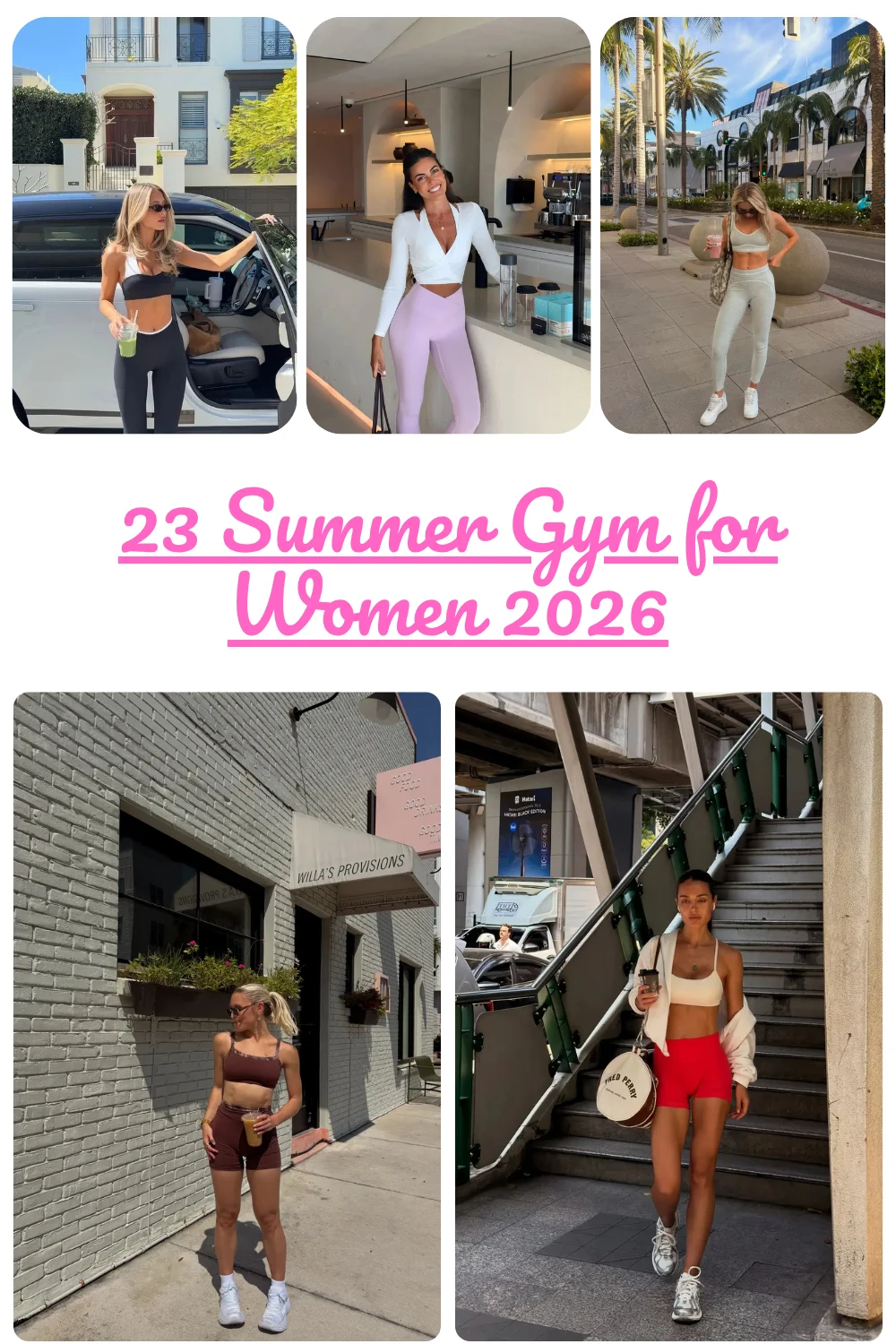 23 Summer Gym For Women 2026 - Trendy Workout Outfit Ideas You’ll Actually Want To Wear