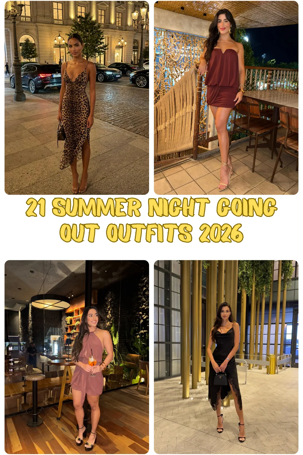 21 Summer Night Going Out Outfits 2026 - Effortless Looks You’ll Want To Wear All Season