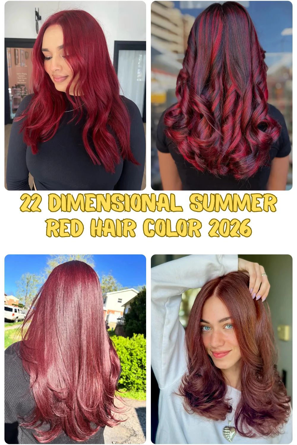 22 Dimensional Summer Red Hair Color 2026 Ideas That Feel Fresh And Expensive