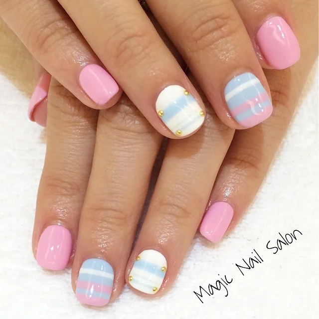 June Nails Ideas 2026 - Summer Trends 2026 Soft Candy Pastel Nails With A Clean Minimal Twist